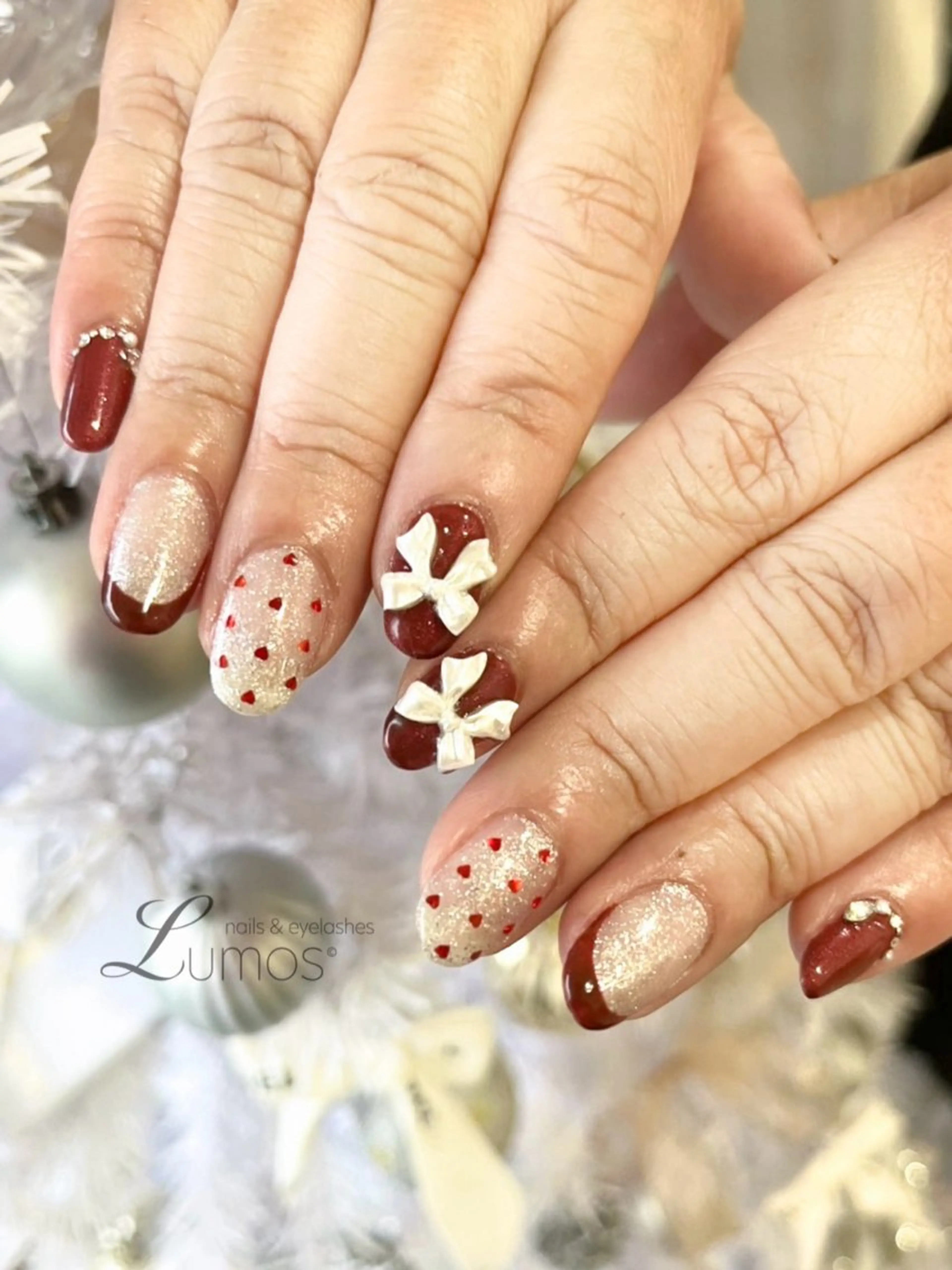 ネイル Lumos  nails&eyelashes 桜川所属・Lumos Rikaのネイルデザイン