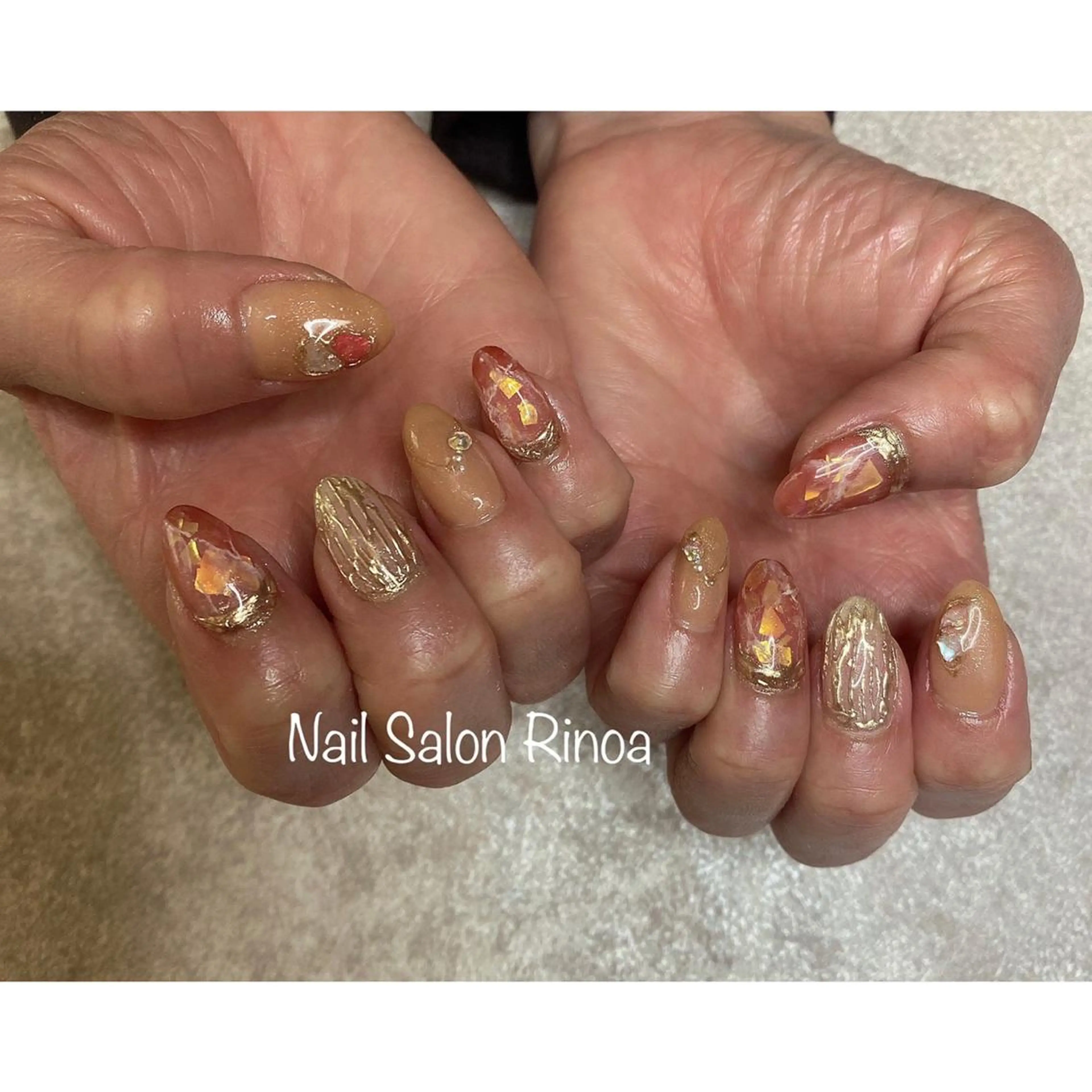 ネイル Nail Salon Rinoaのネイルデザイン