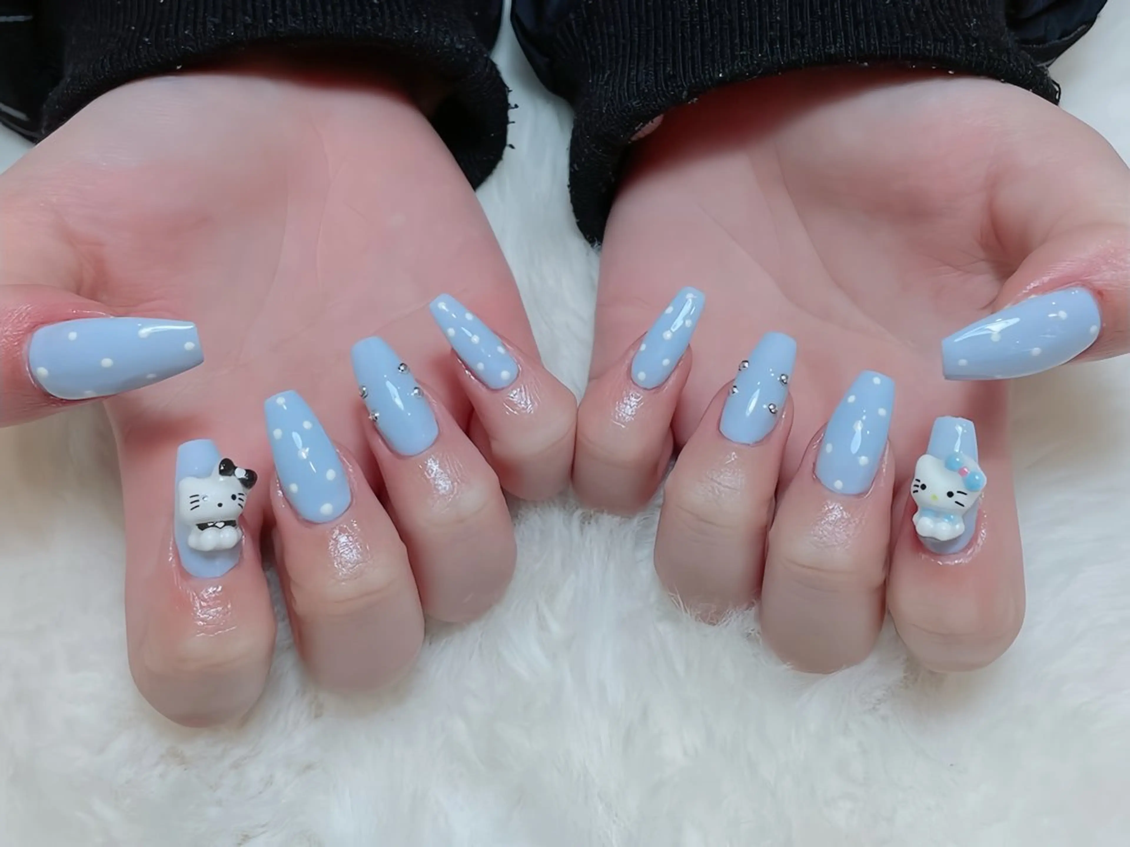 ネイル アニマル柄 ボルドー ブラウン チークネイル フレンチネイル ハンドネイル Rin Nailのネイルデザイン