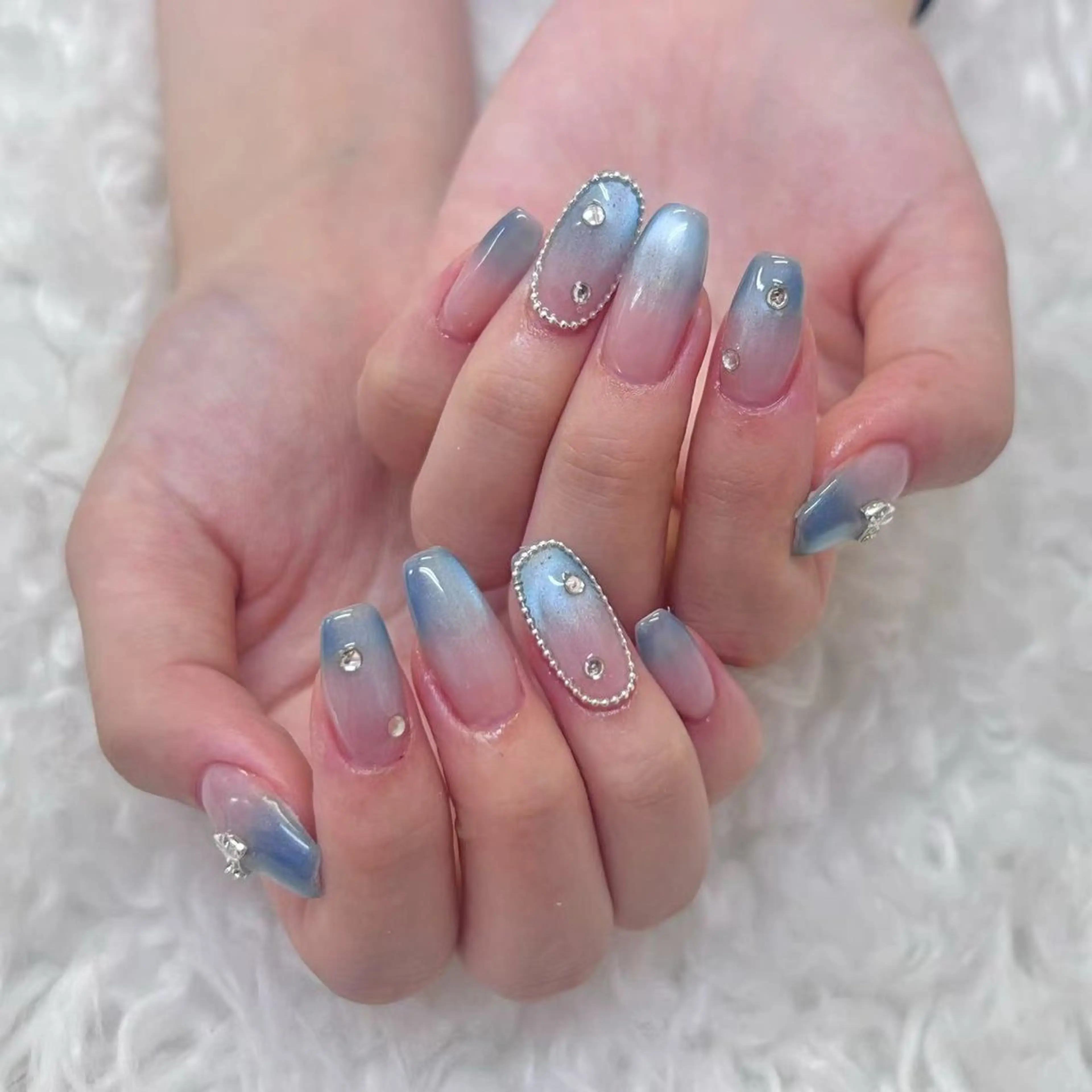ネイル ハンドネイル ハンドケア 💜MIYA nail川崎店のネイルデザイン