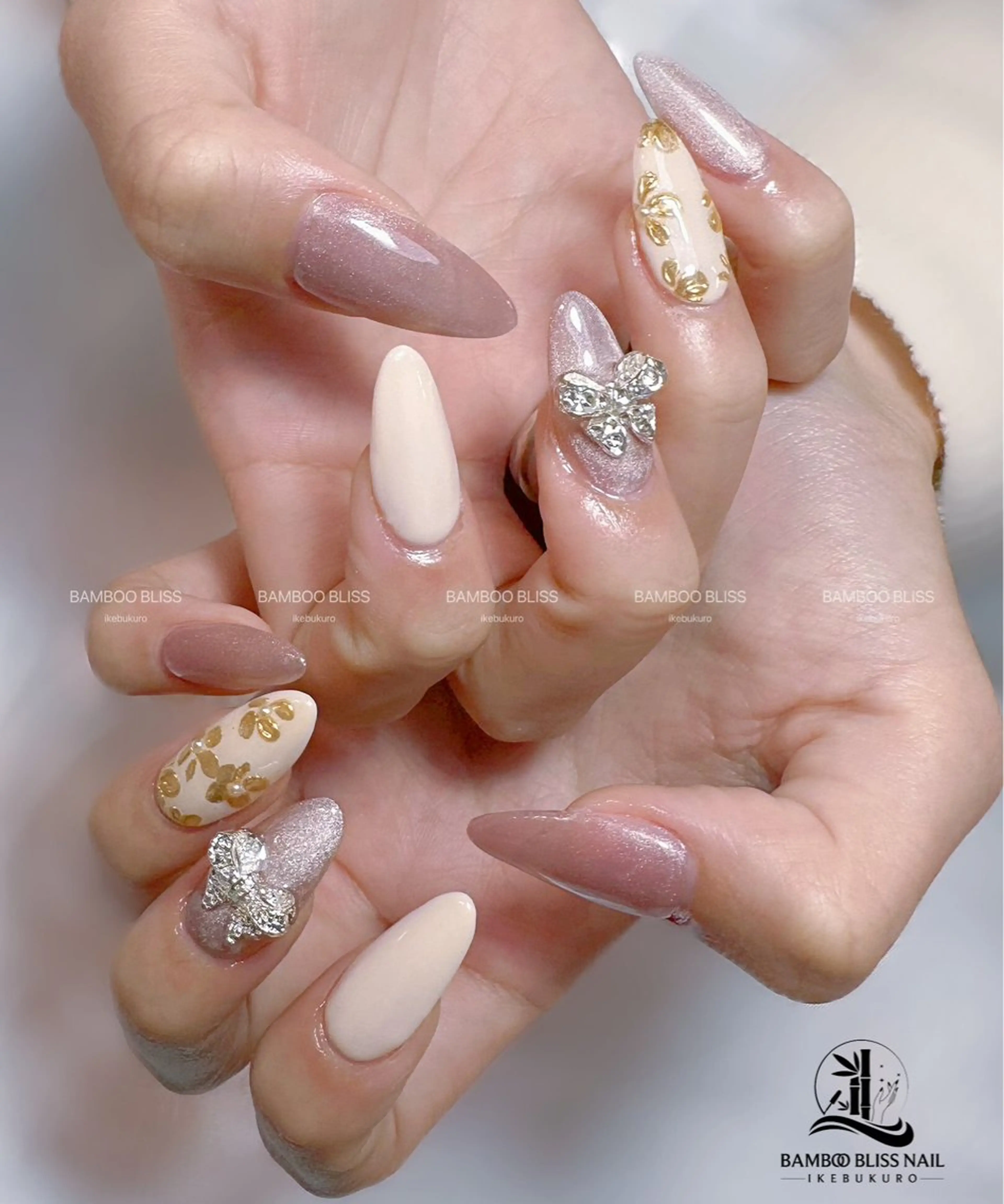 ネイル labiBAMBOO BLISSのネイルデザイン