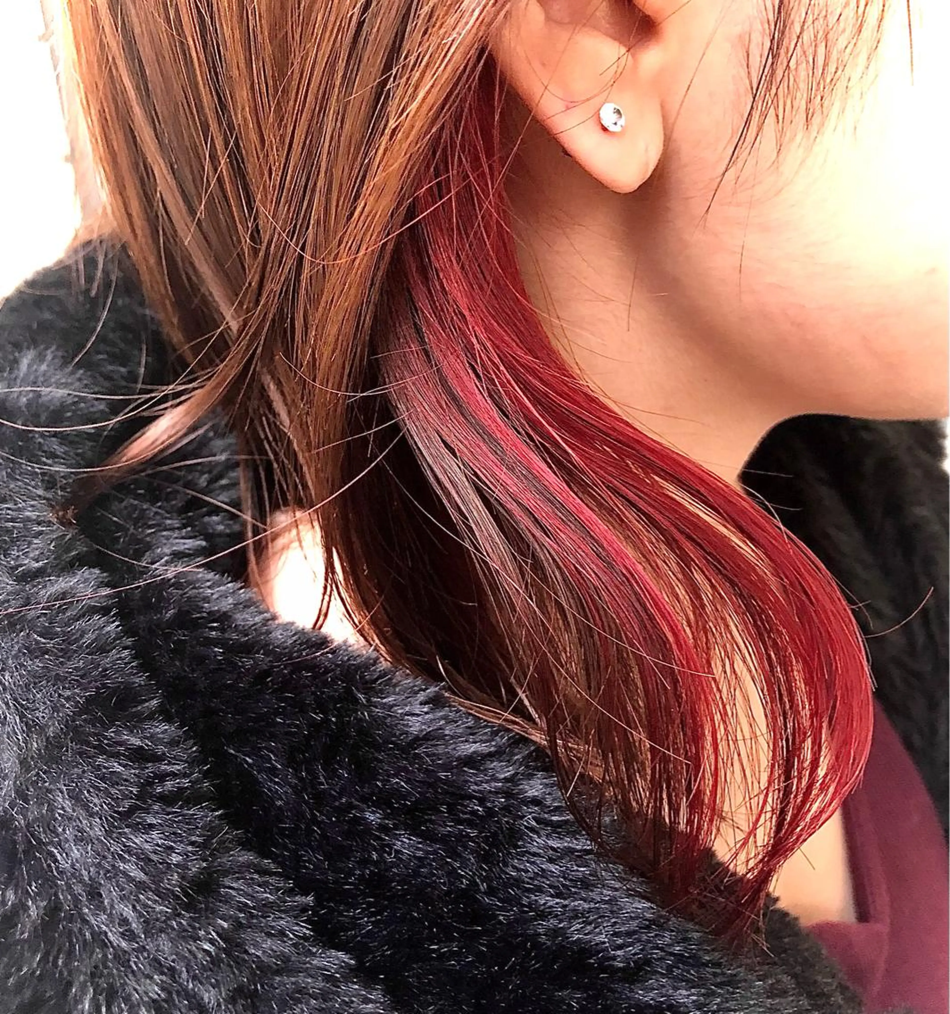 セミロング カラー 辻堂メンズ特化 YU-YAのヘアスタイル