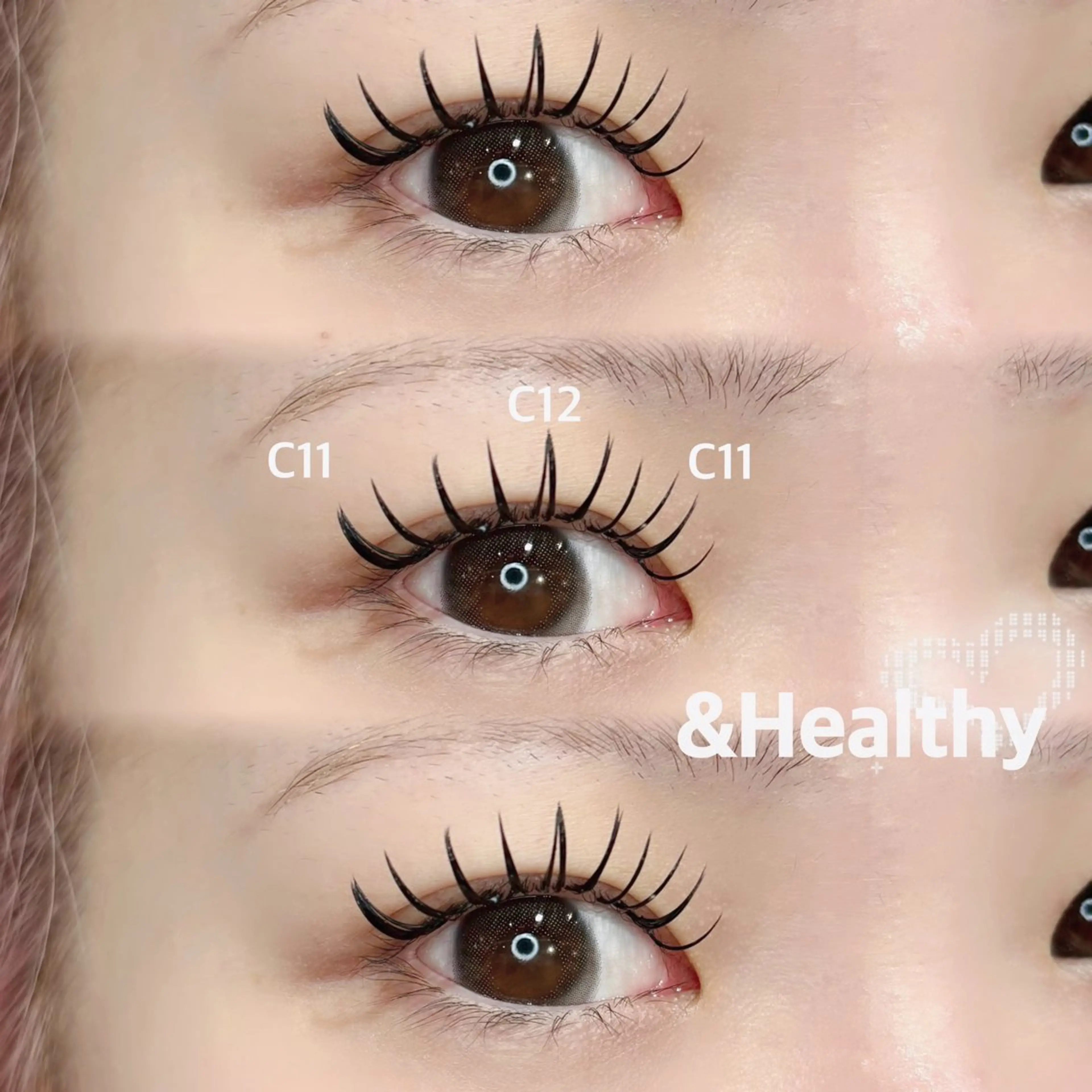 マツエク・マツパ マツエク Minami .のマツエク・マツパデザイン