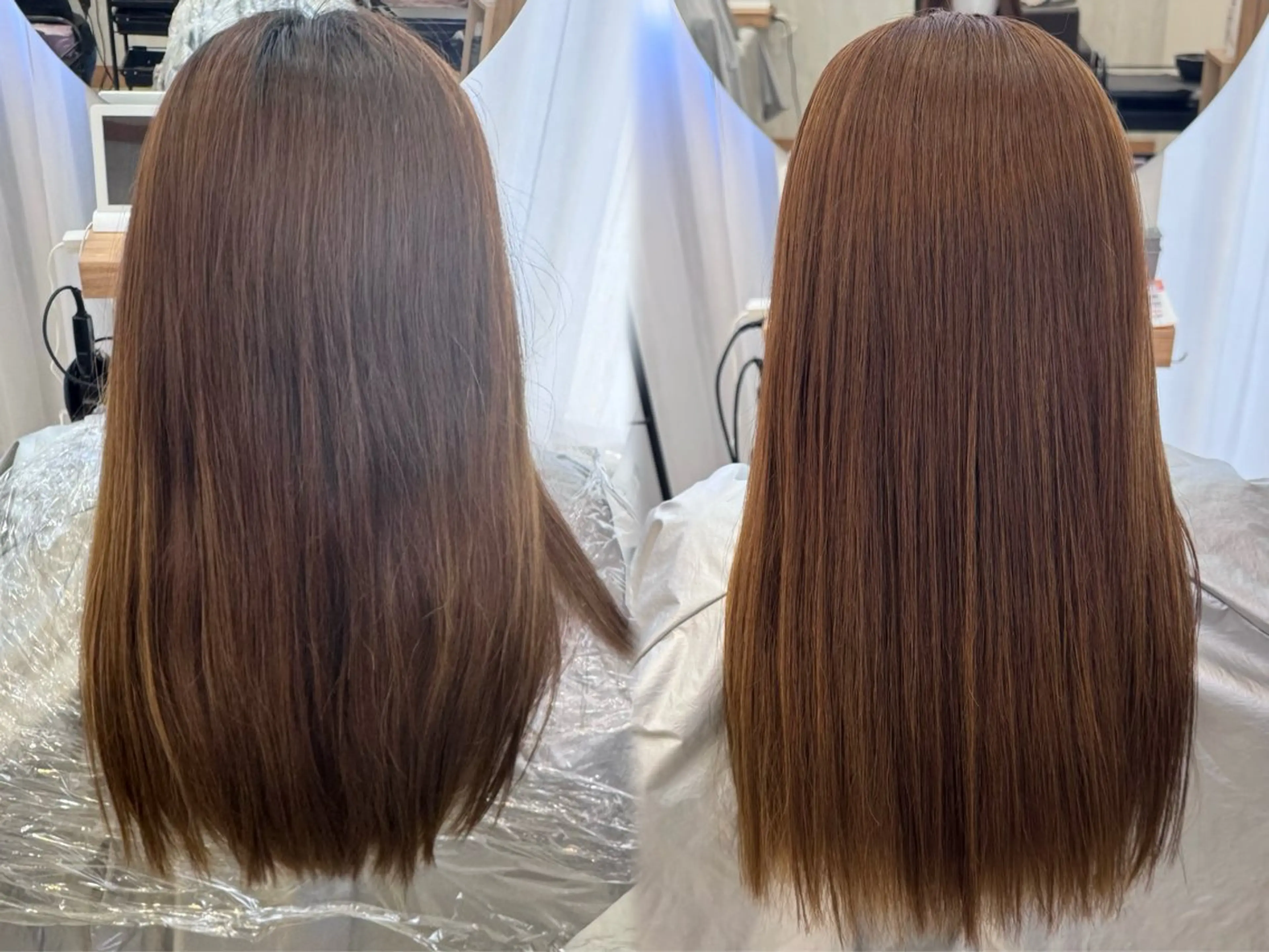 ロング カラー lapereau ayanaのヘアスタイル