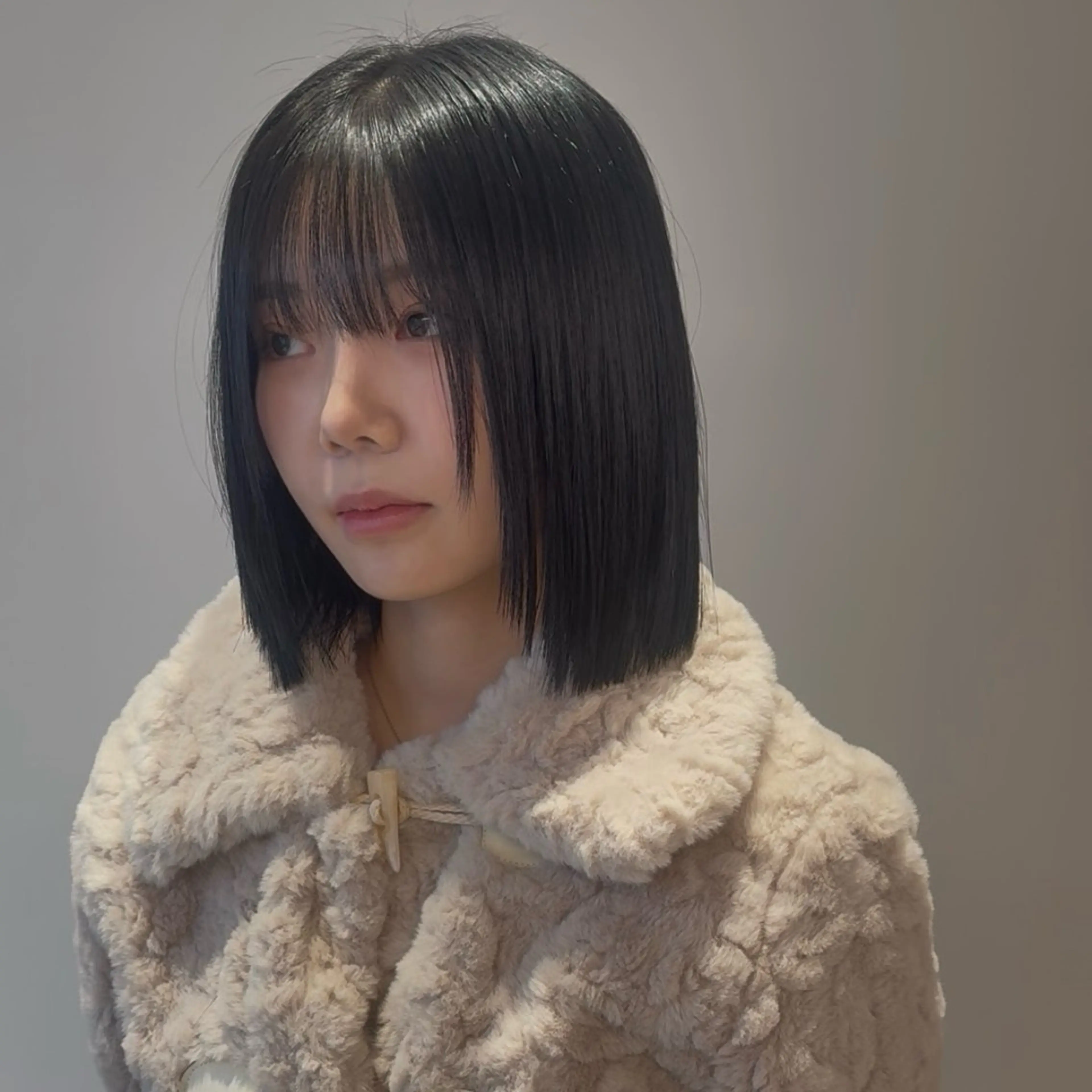 ミディアム カラー カット ヘアカラー トリートメント noa/ 渋谷のヘアスタイル