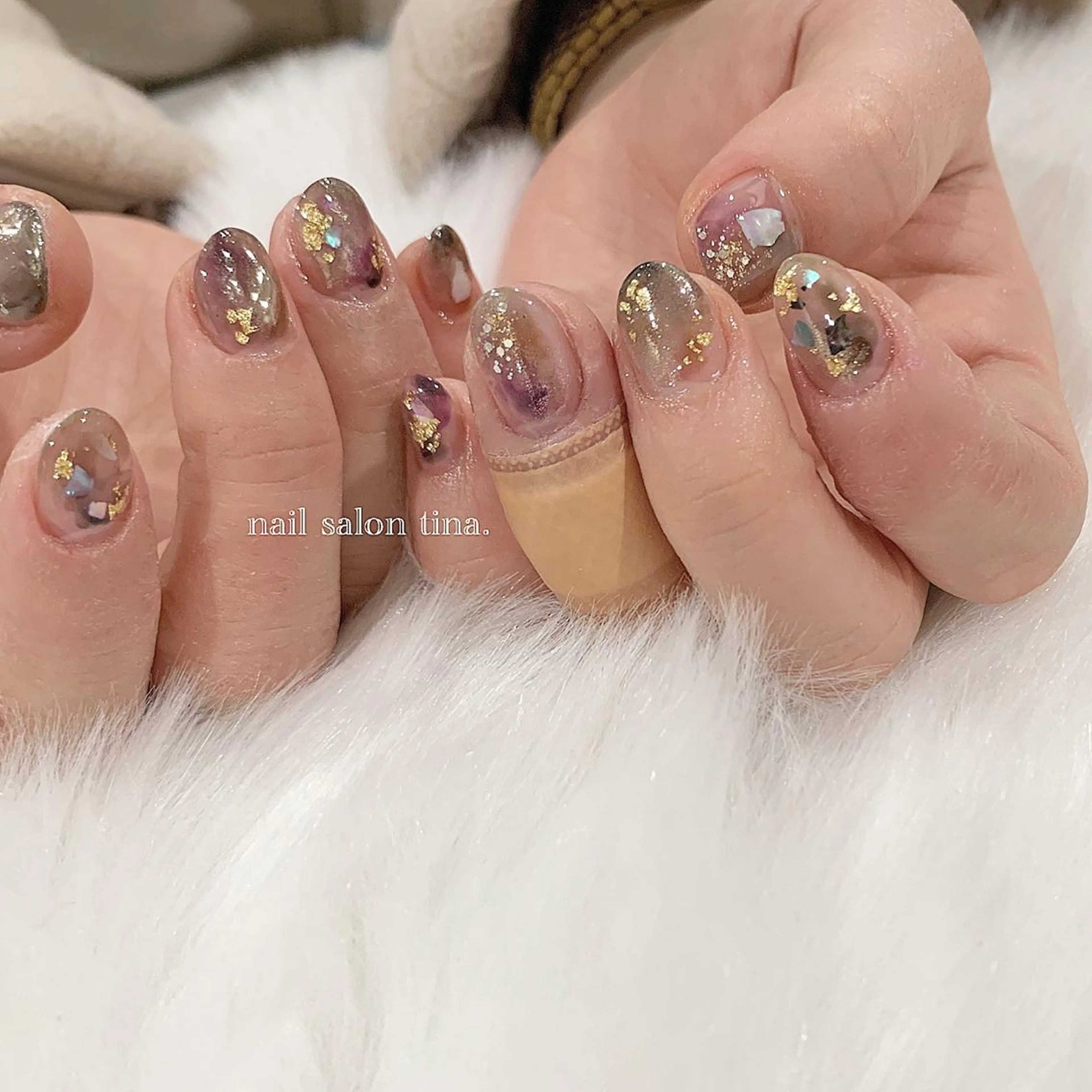 ネイル nail salon tina.所属・中山 はづきのネイルデザイン