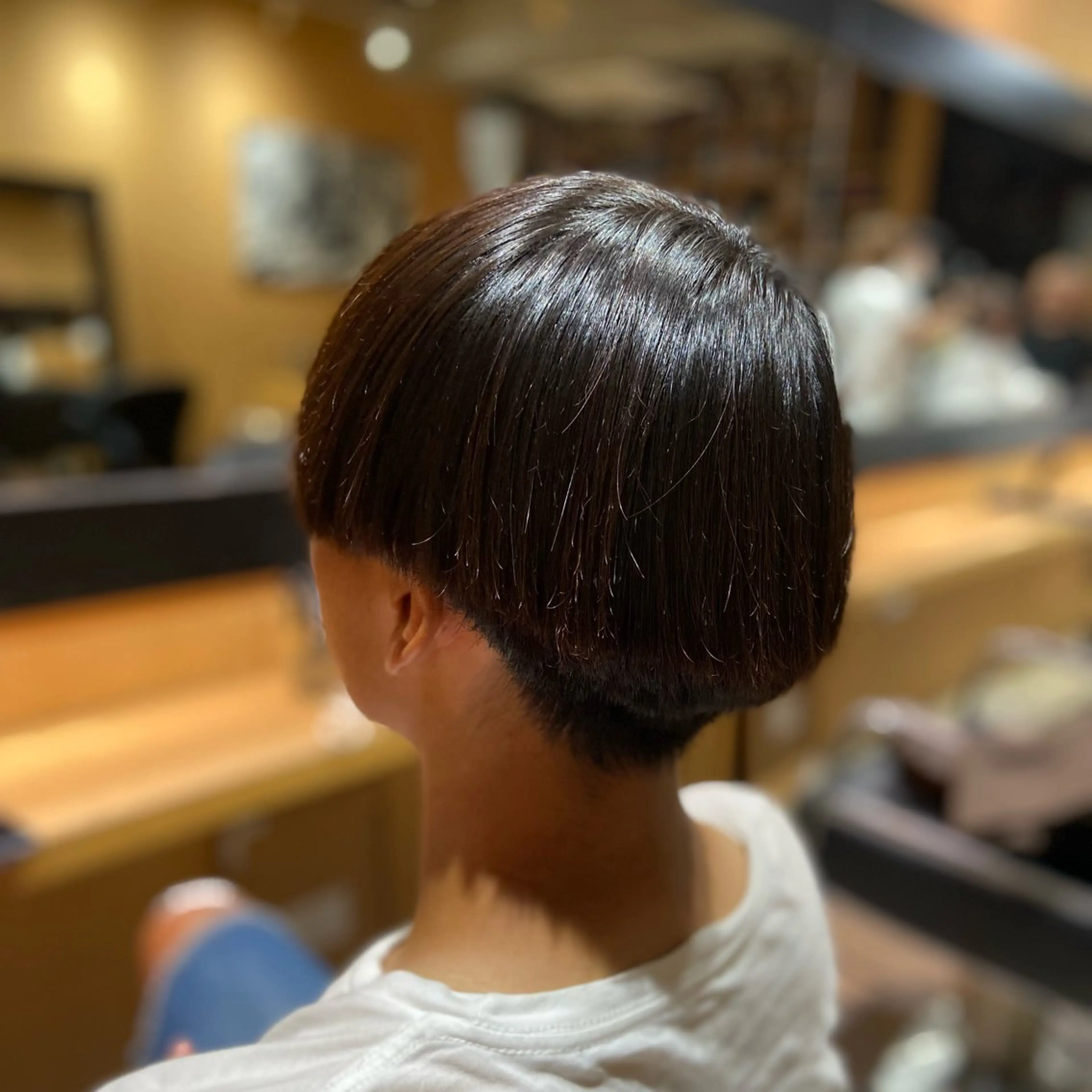 ショート パーマ メンズ メンズパーマ 縮毛矯正 ストレートパーマ organic life所属・IWASHITA TAKESHIのヘアスタイル
