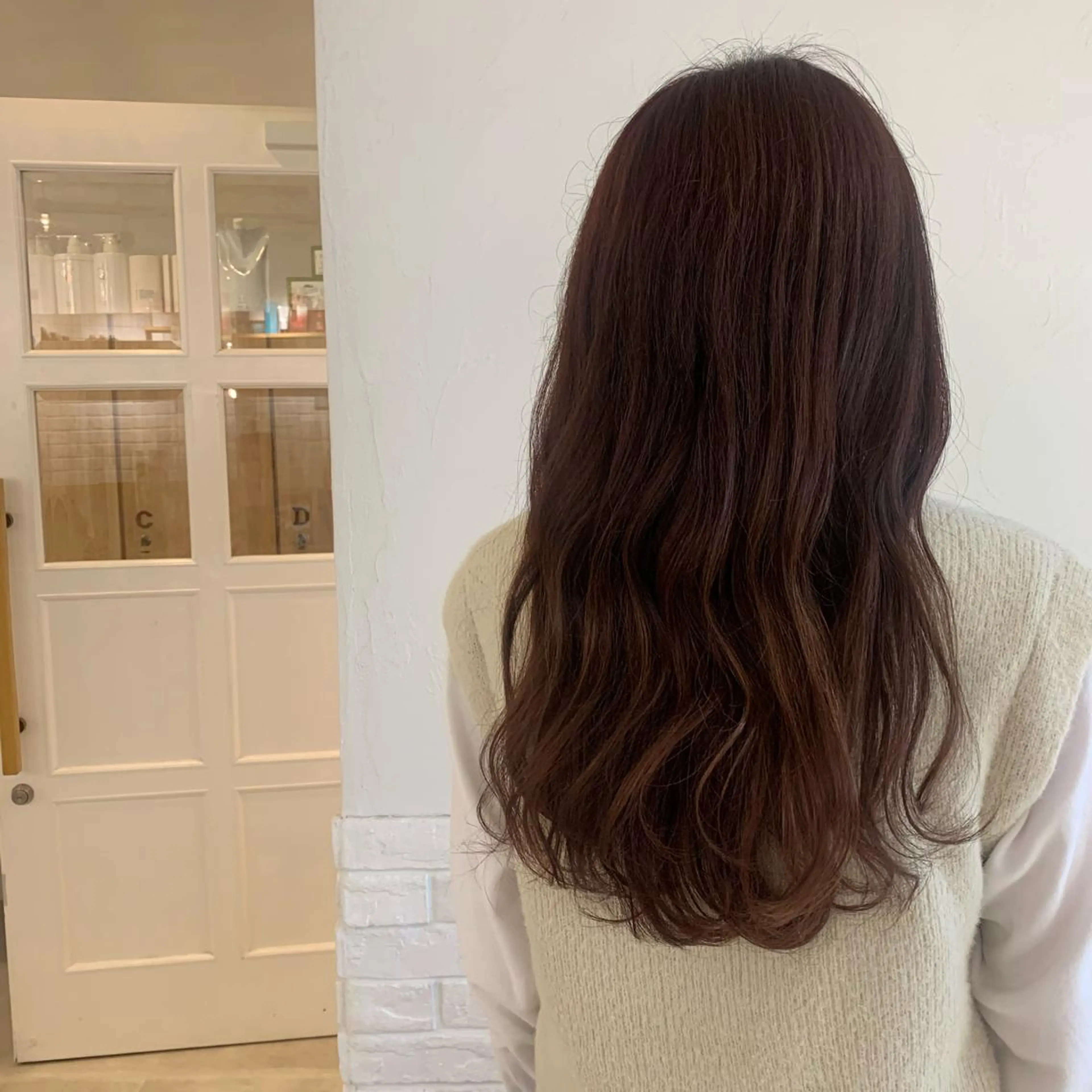 カラー ブラウンカラー ピンクカラー Lily hair design所属・🩰淡色系カラー／ 南ゆかり（女性のみ）のヘアスタイル