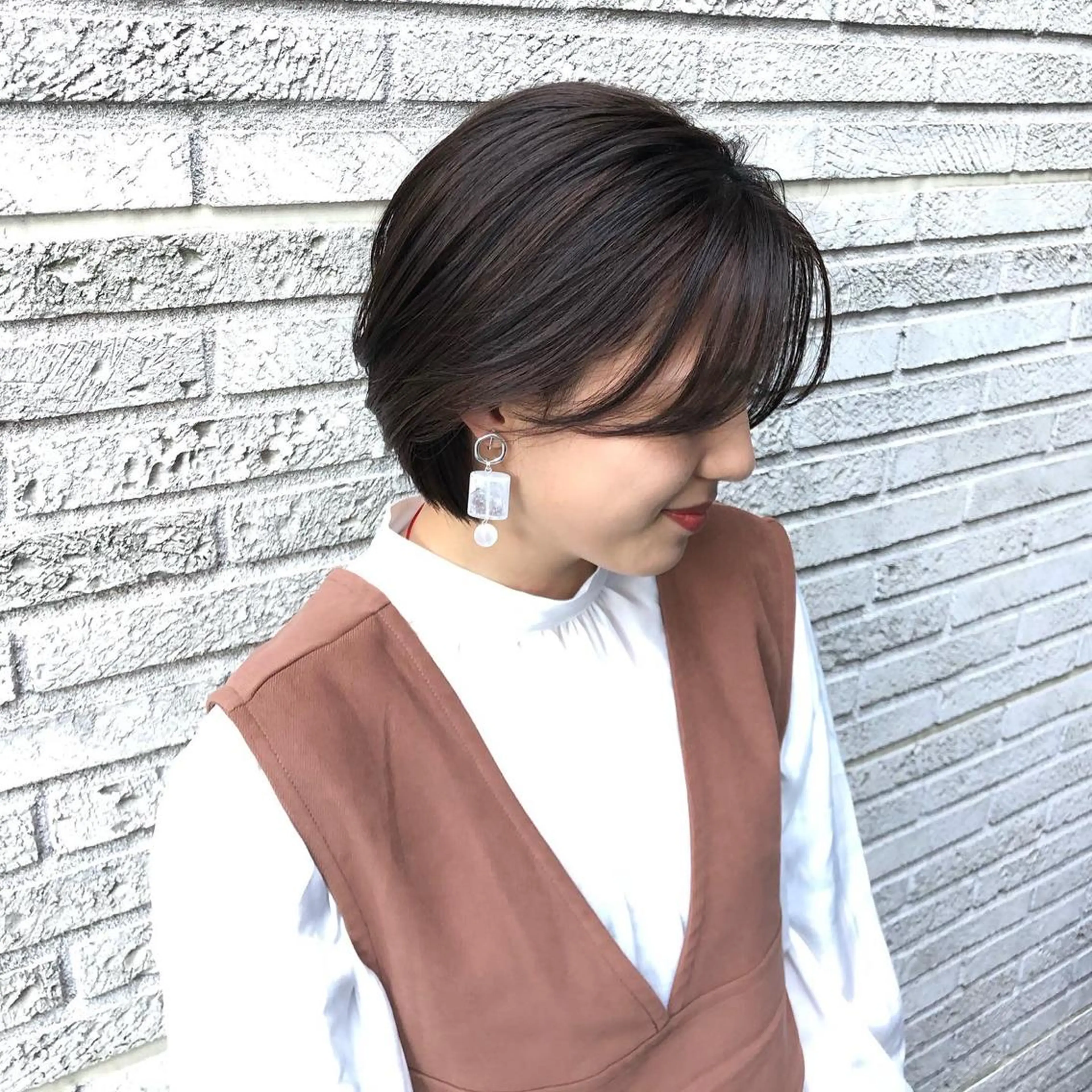 ショート 加藤 真介のヘアスタイル