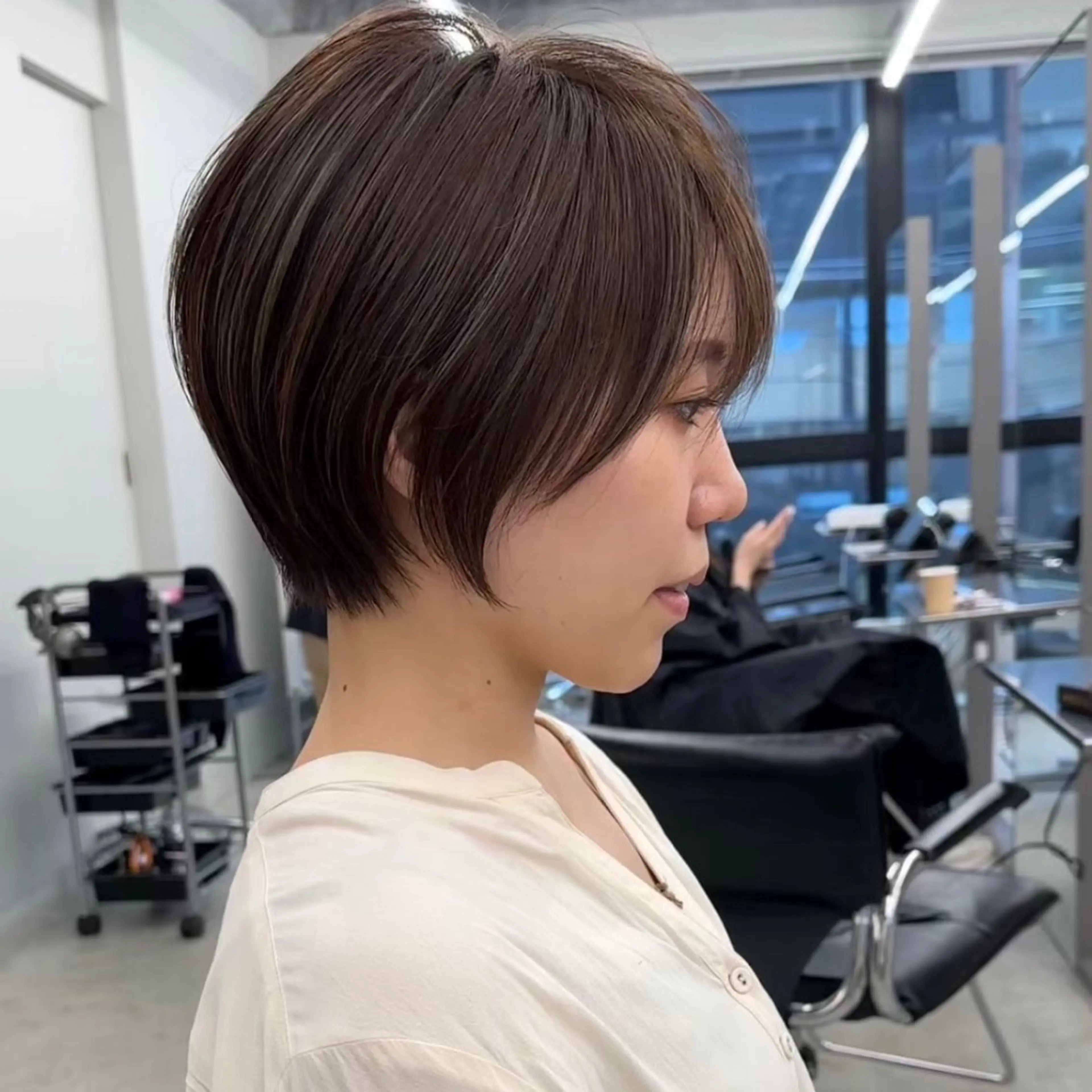 ショート カット ヘアカラー ショート特化✨ 津々美のヘアスタイル