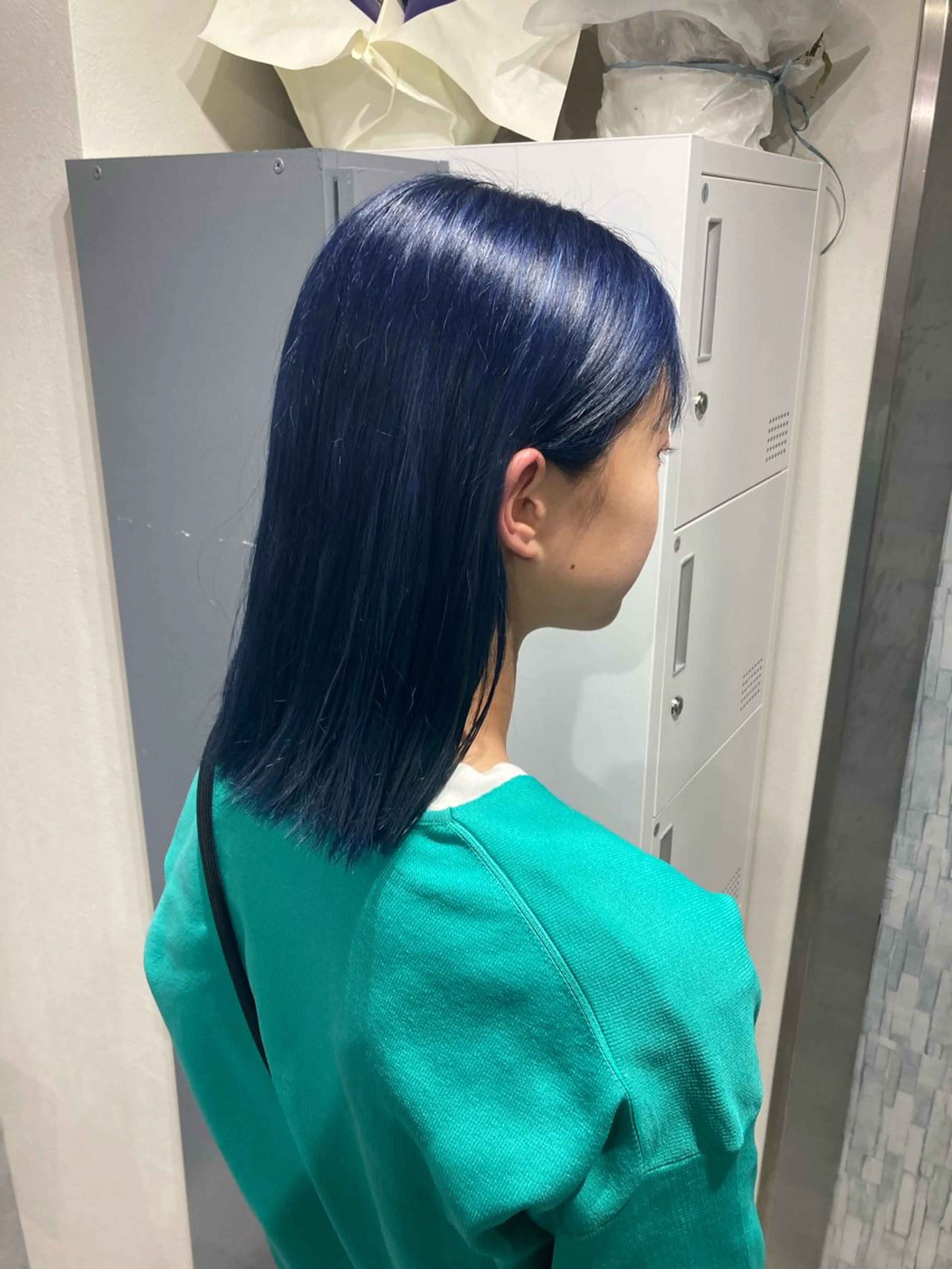 ミディアム カット ヘアカラー 🐶カラー特化🌈 池袋/ハイトーン/陸のヘアスタイル