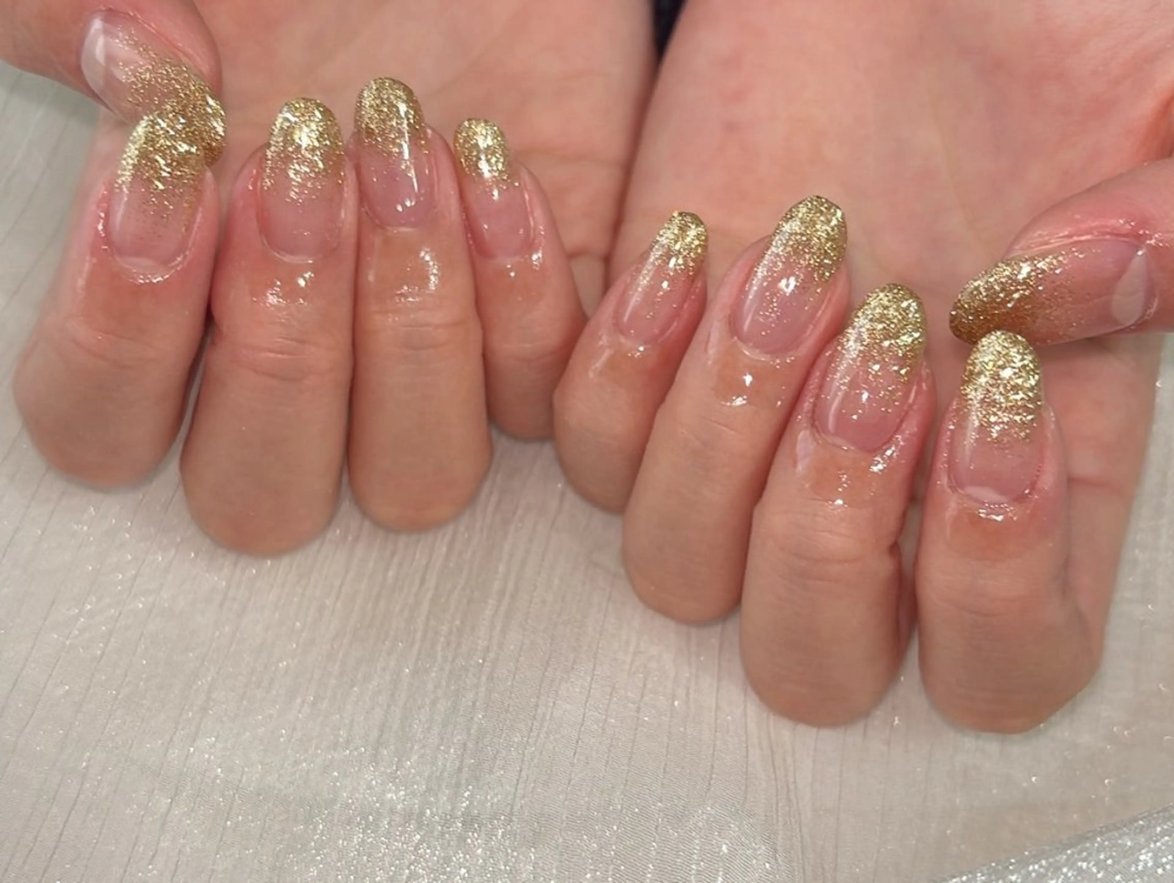 ネイル オーロラネイル フットネイル フレンチネイル ジェルネイル グラデーション ハンドネイル kikinail 溝の口のネイルデザイン