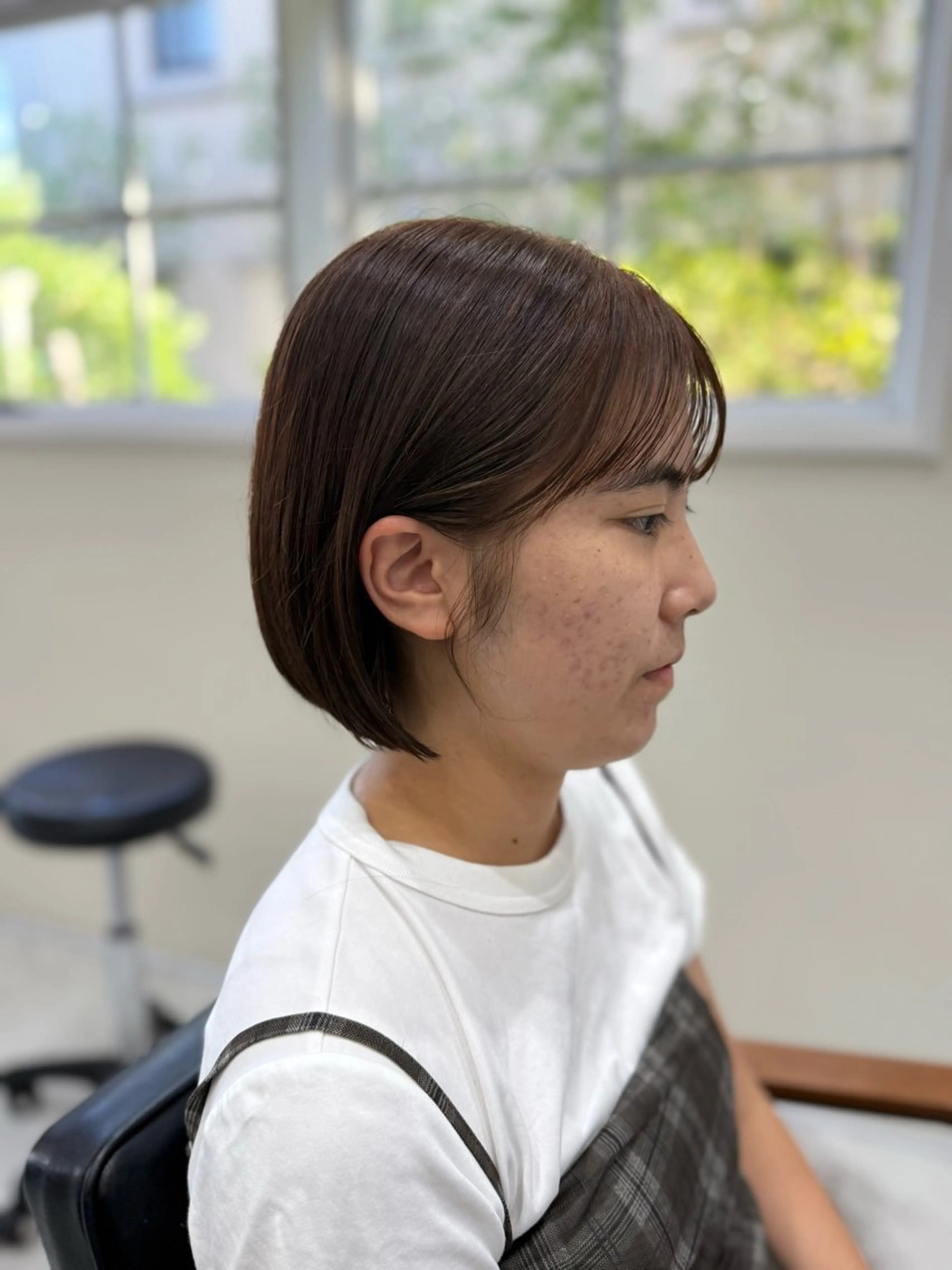 ショート カット 🤍透明感カラー/ レイヤー/SUのヘアスタイル