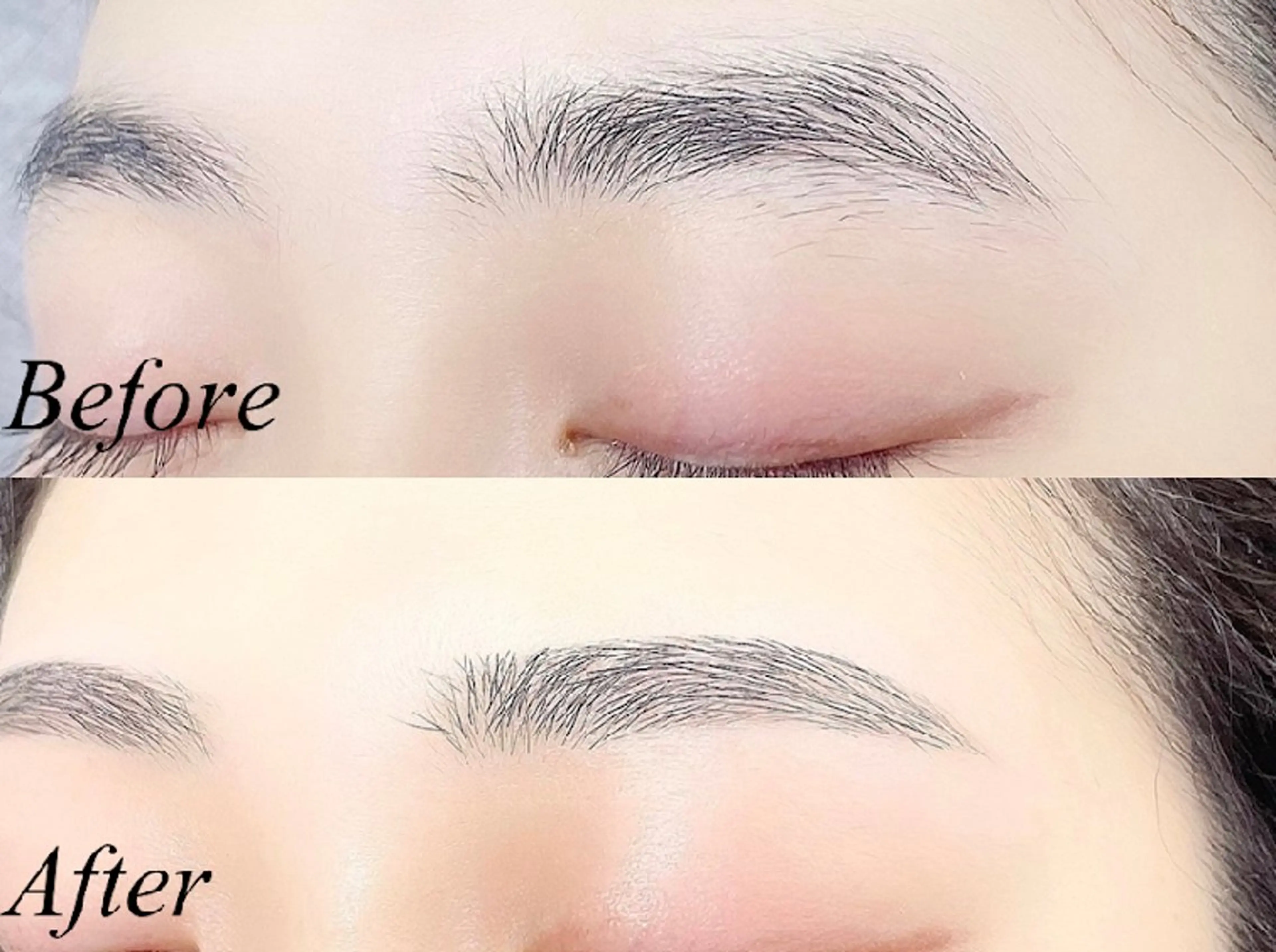 《ツルツル美顔💆🏻》美眉アイブロウWAX+フルフェイス(メイク込)の写真