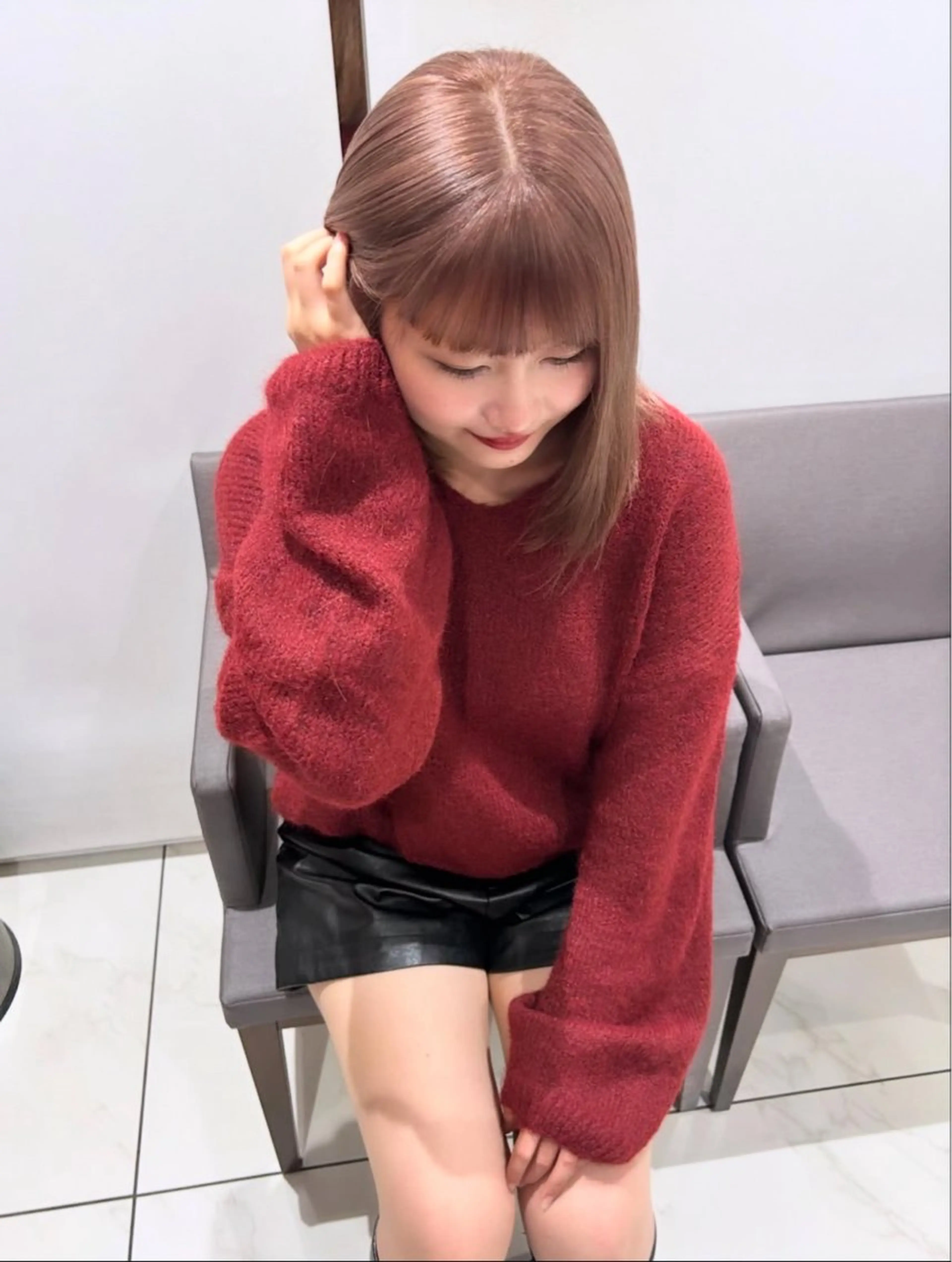 ショート カラー ヘアカラー 長田 有加のヘアスタイル