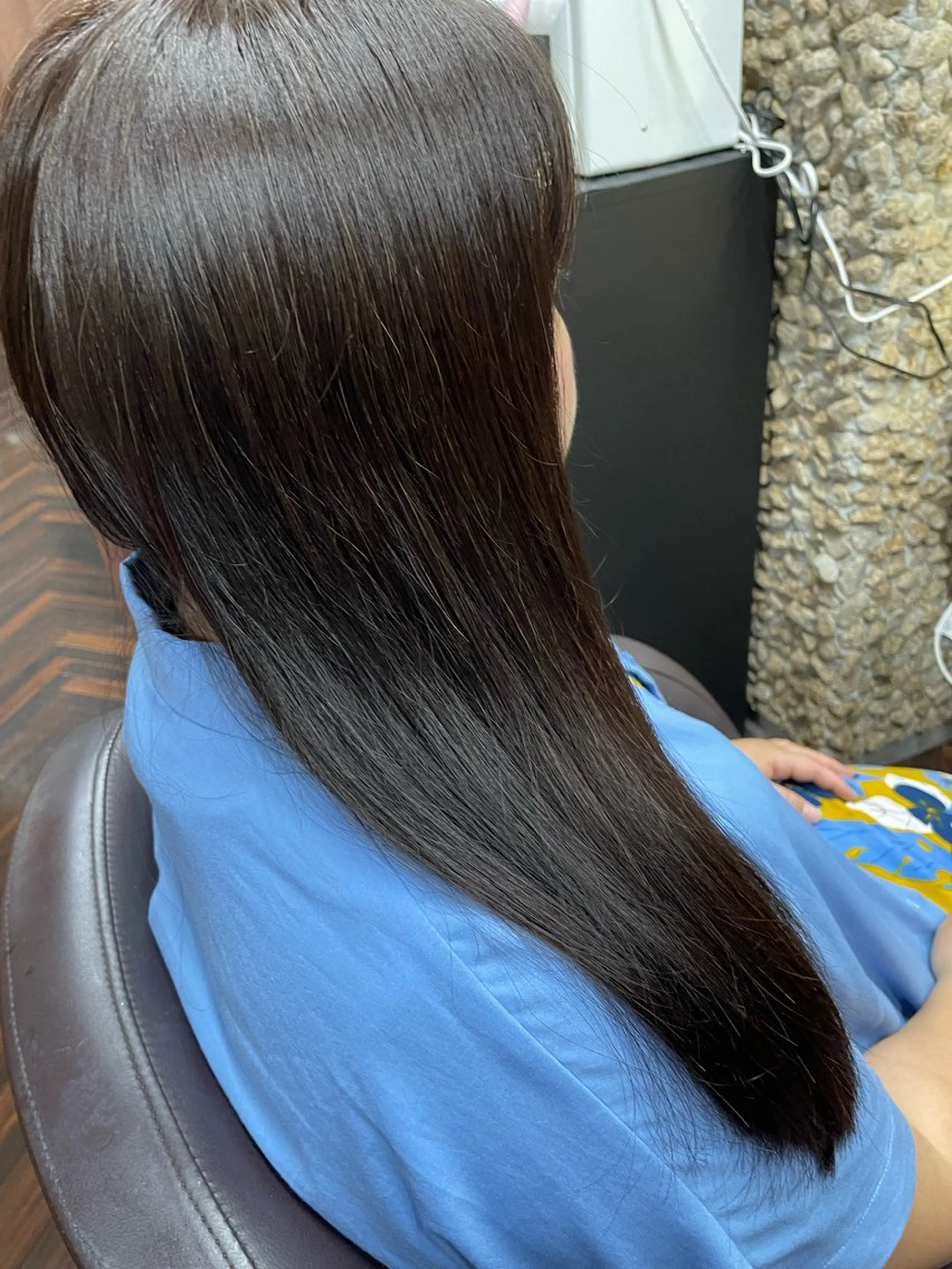 ロング カラー katae sayoriのヘアスタイル