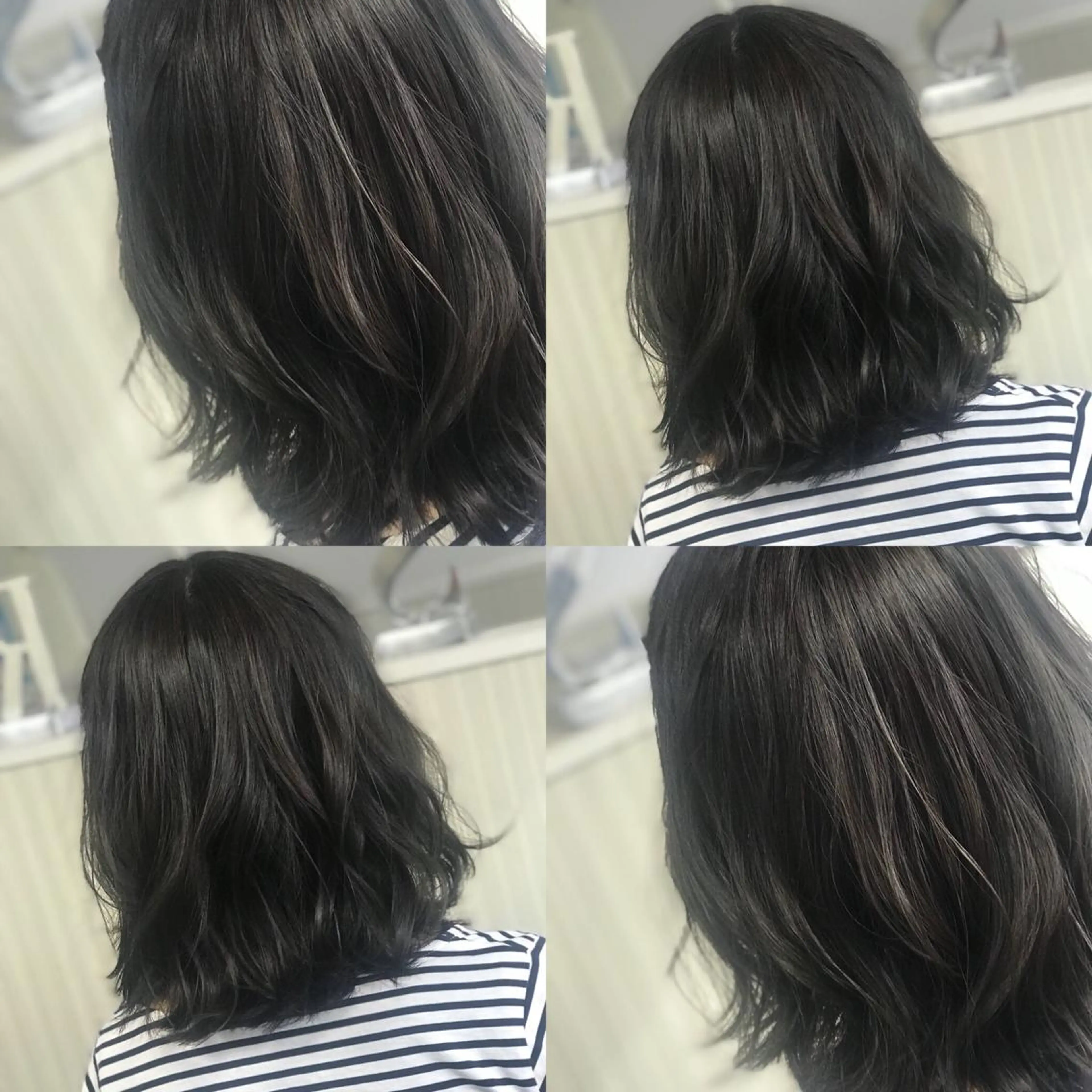 ミディアム カラー 山内 聡史のヘアスタイル