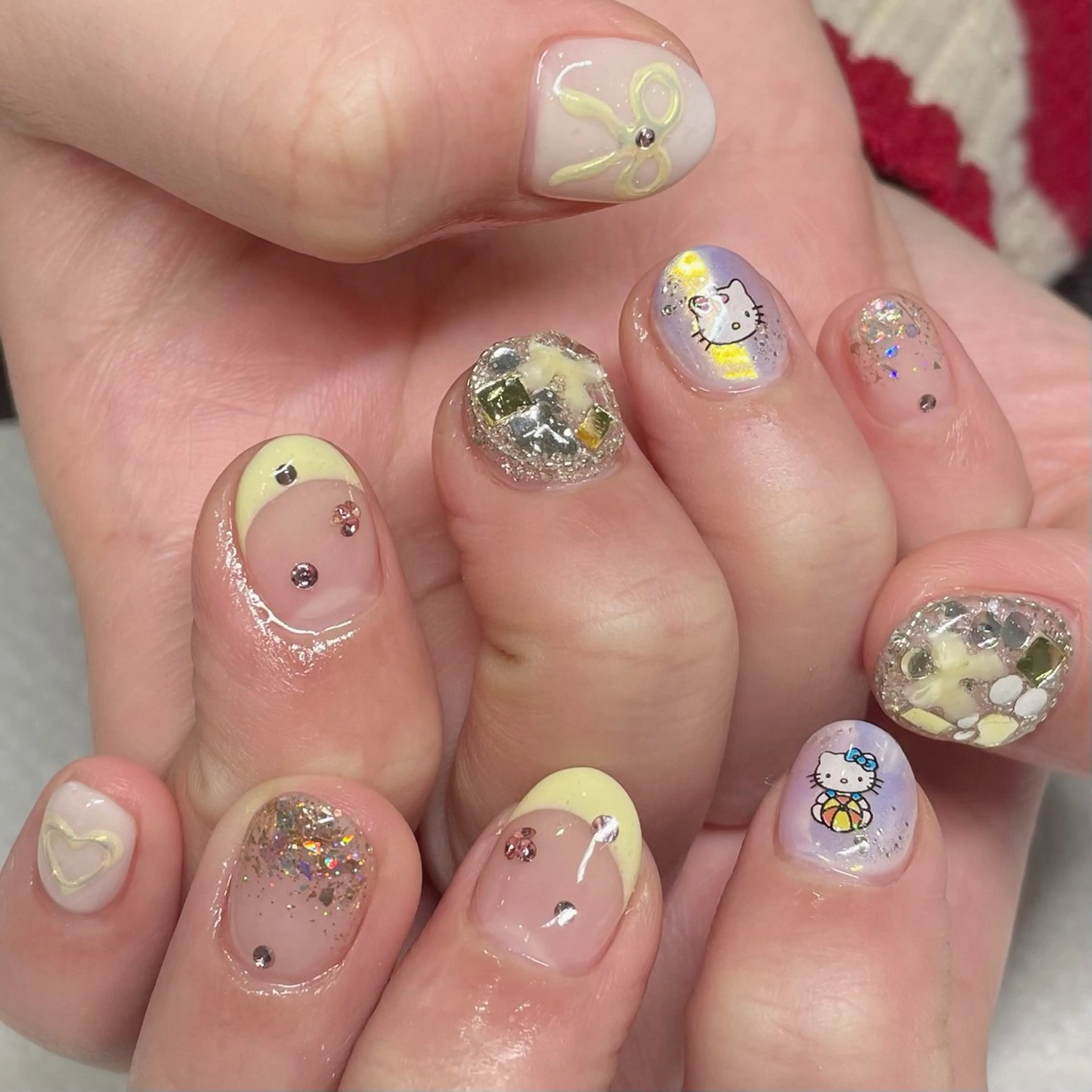 ネイル 黄色 Ricnail☾ ayanoのネイルデザイン