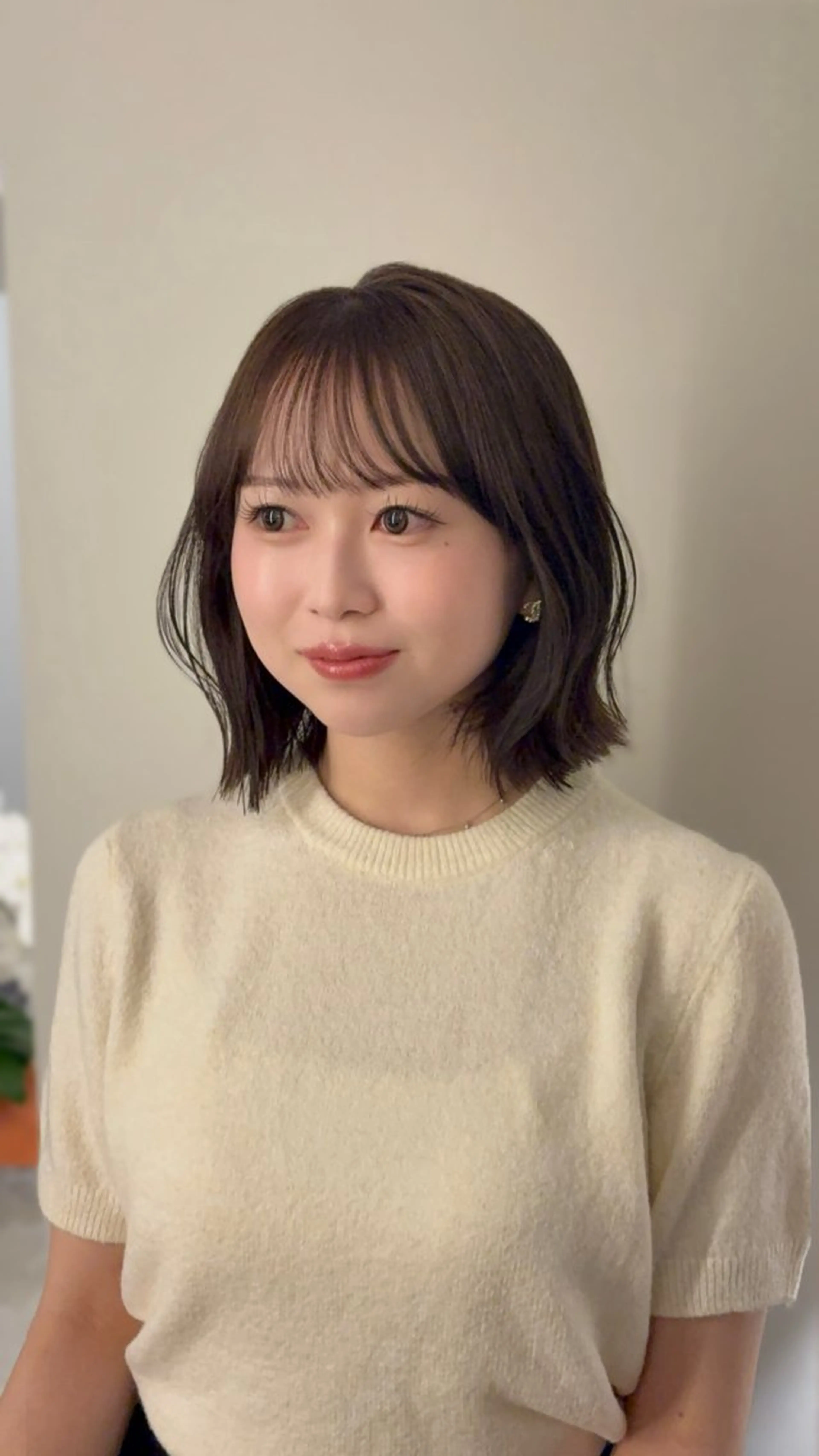 ショート カット ヘアカラー トリートメント 🤍韓国ヘア/ 楓🤍のヘアスタイル