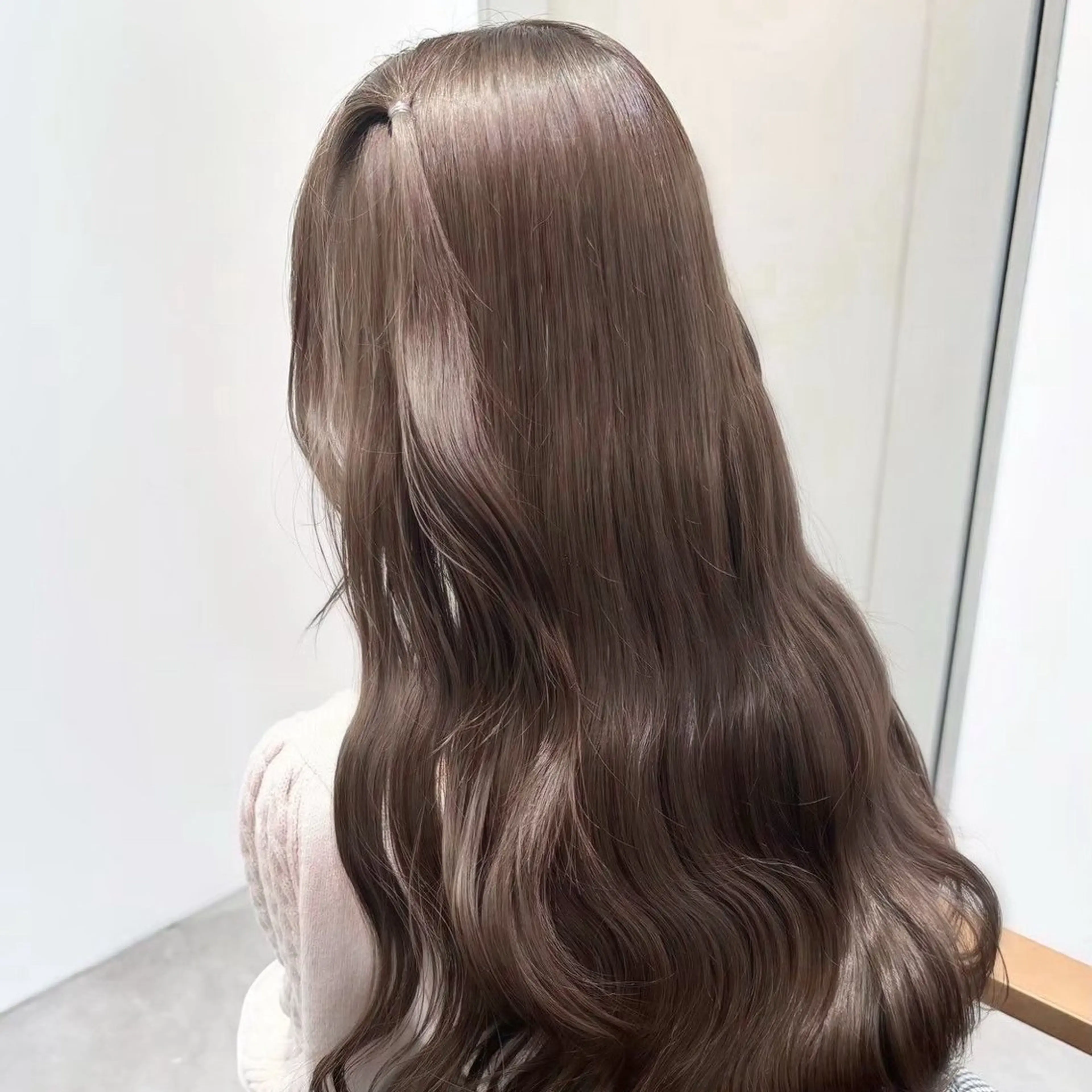 ロング カラー Misa/まつエク/ 暗髪・暖色カラーのマツエク・マツパデザイン