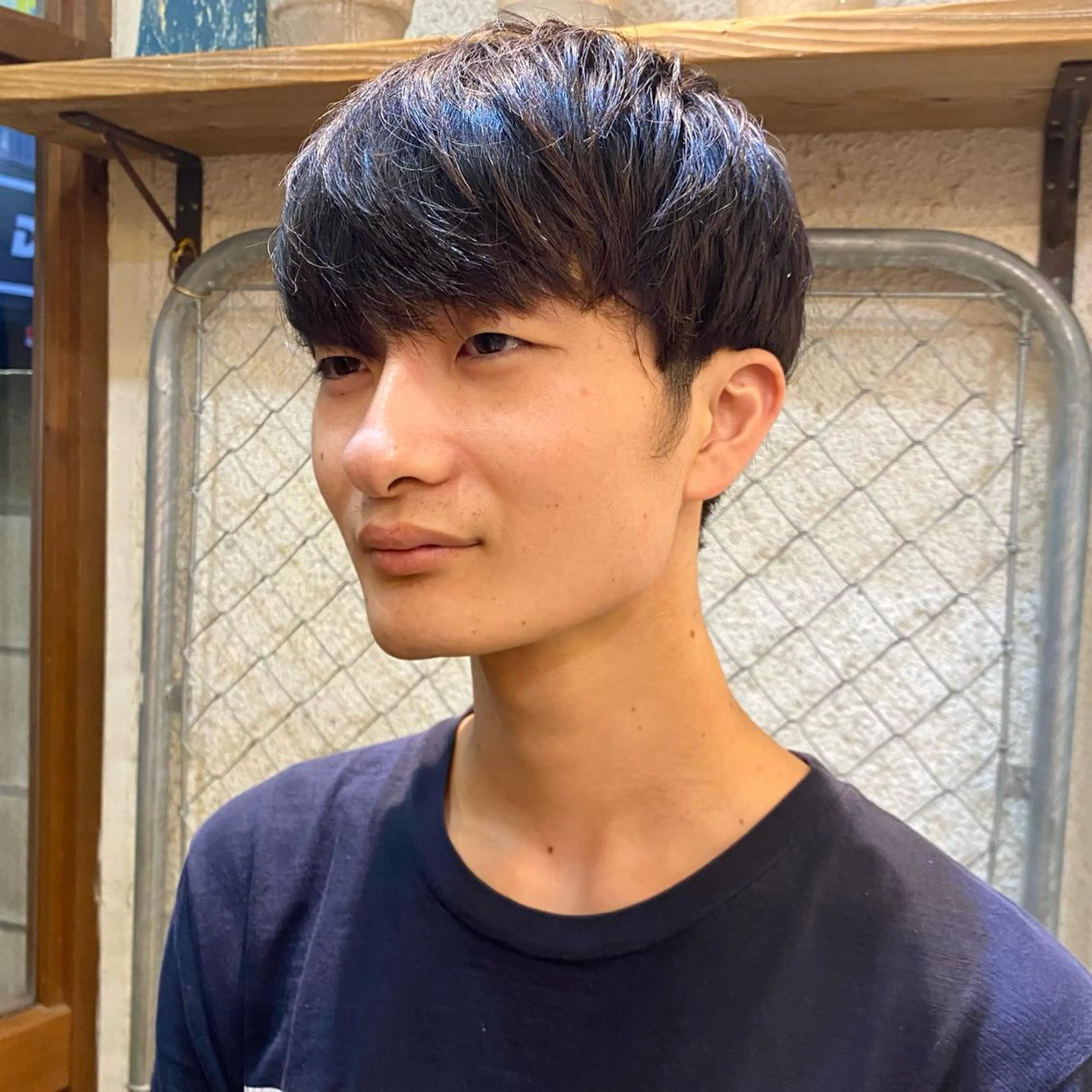 メンズ マッシュ 暖色艶color / ボブ🦩Rioのヘアスタイル