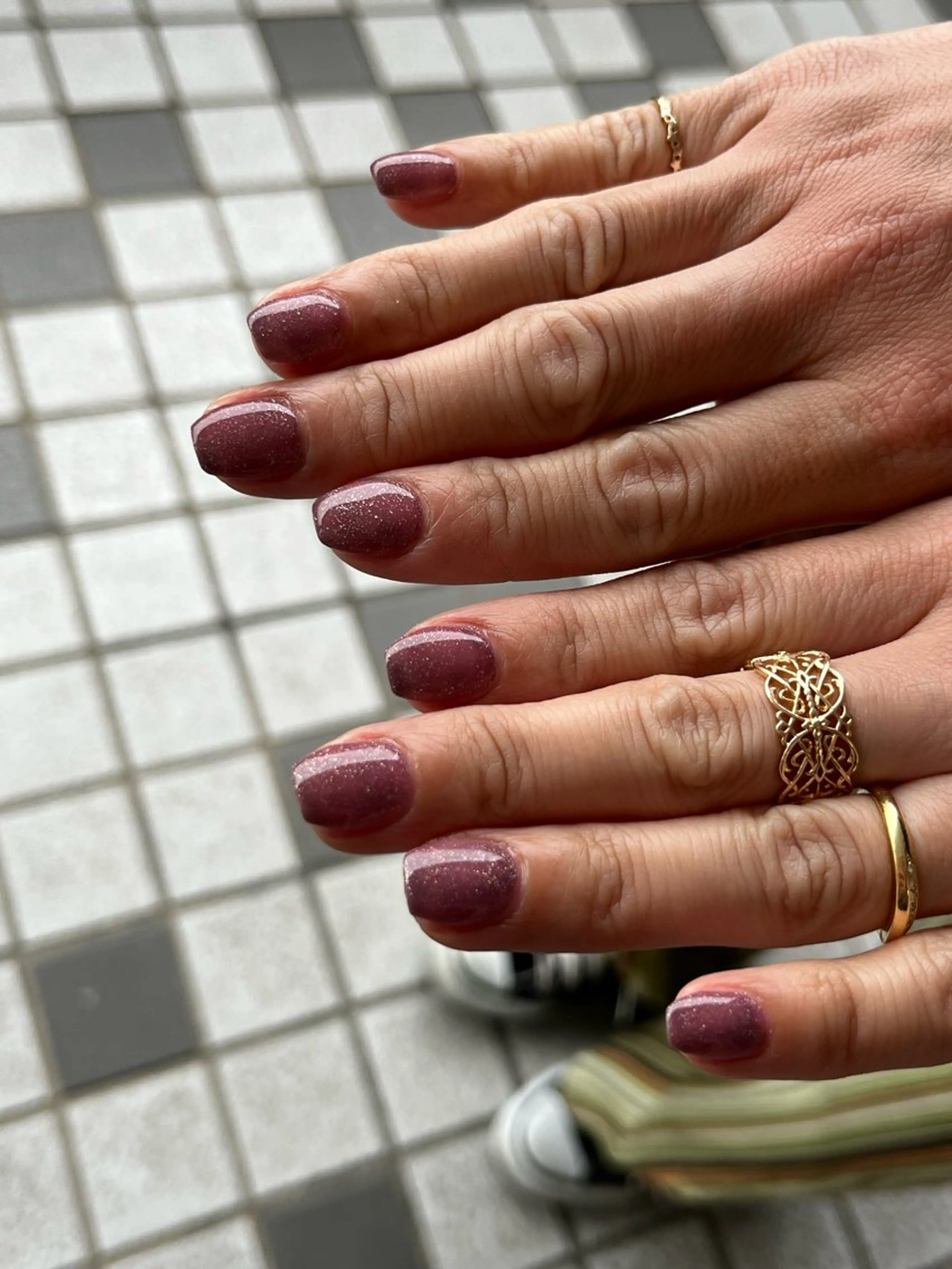 ネイル ワンカラーネイル Momonails Ayanoのネイルデザイン