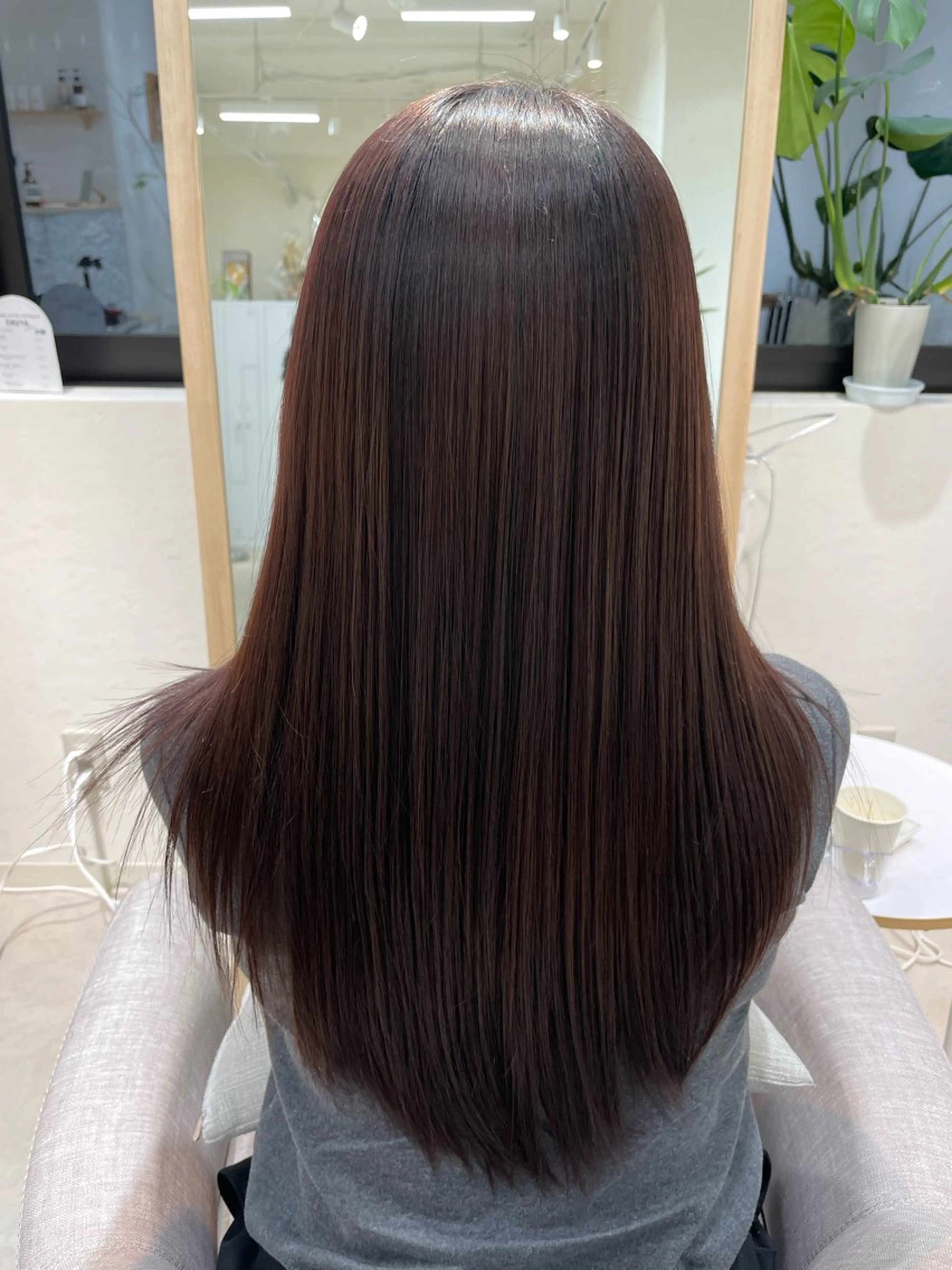 ロング カラー ヘアカラー 渡辺 あいかのヘアスタイル