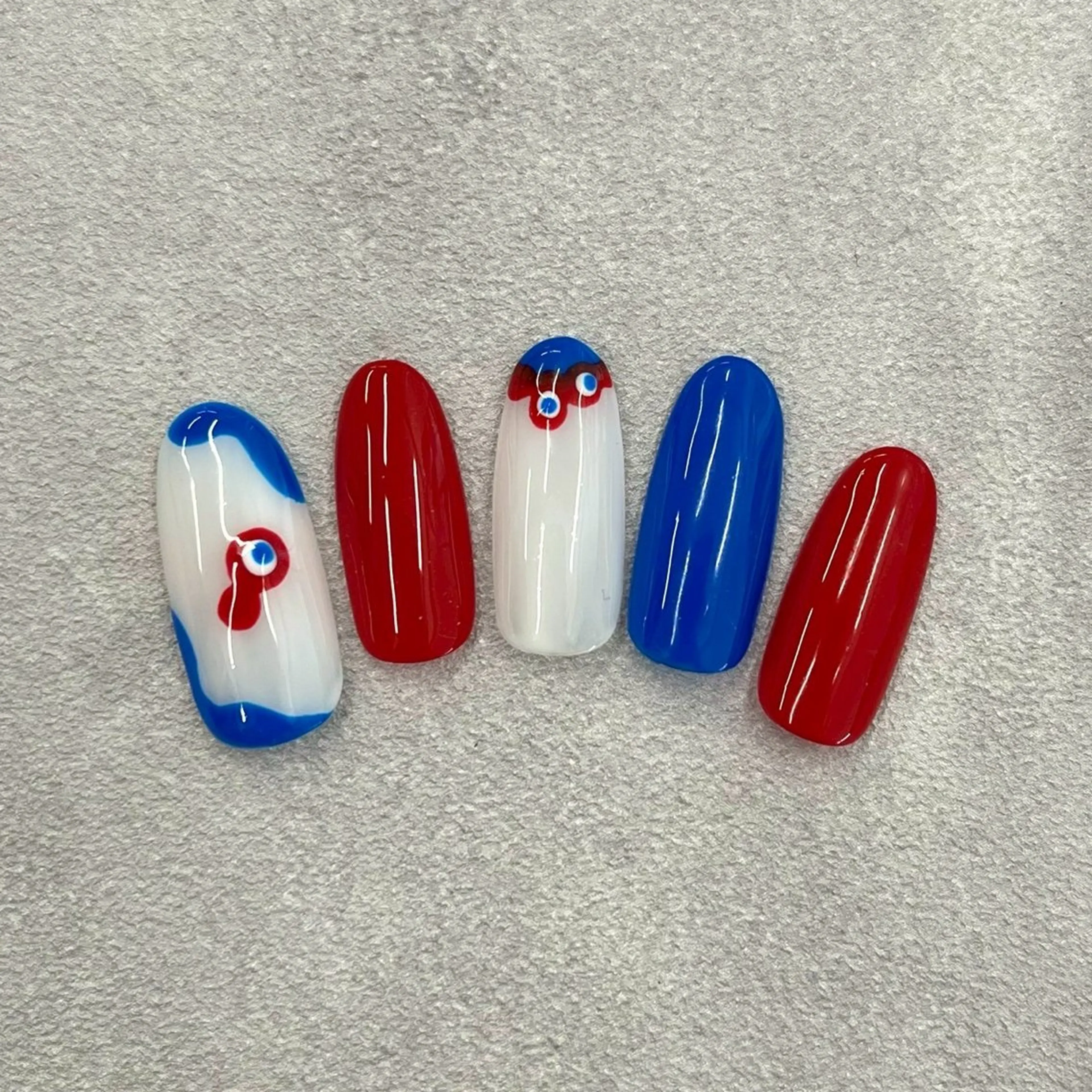 ネイル ⭐︎休業中の練習⭐︎ JNA認定講師髙橋のネイルデザイン