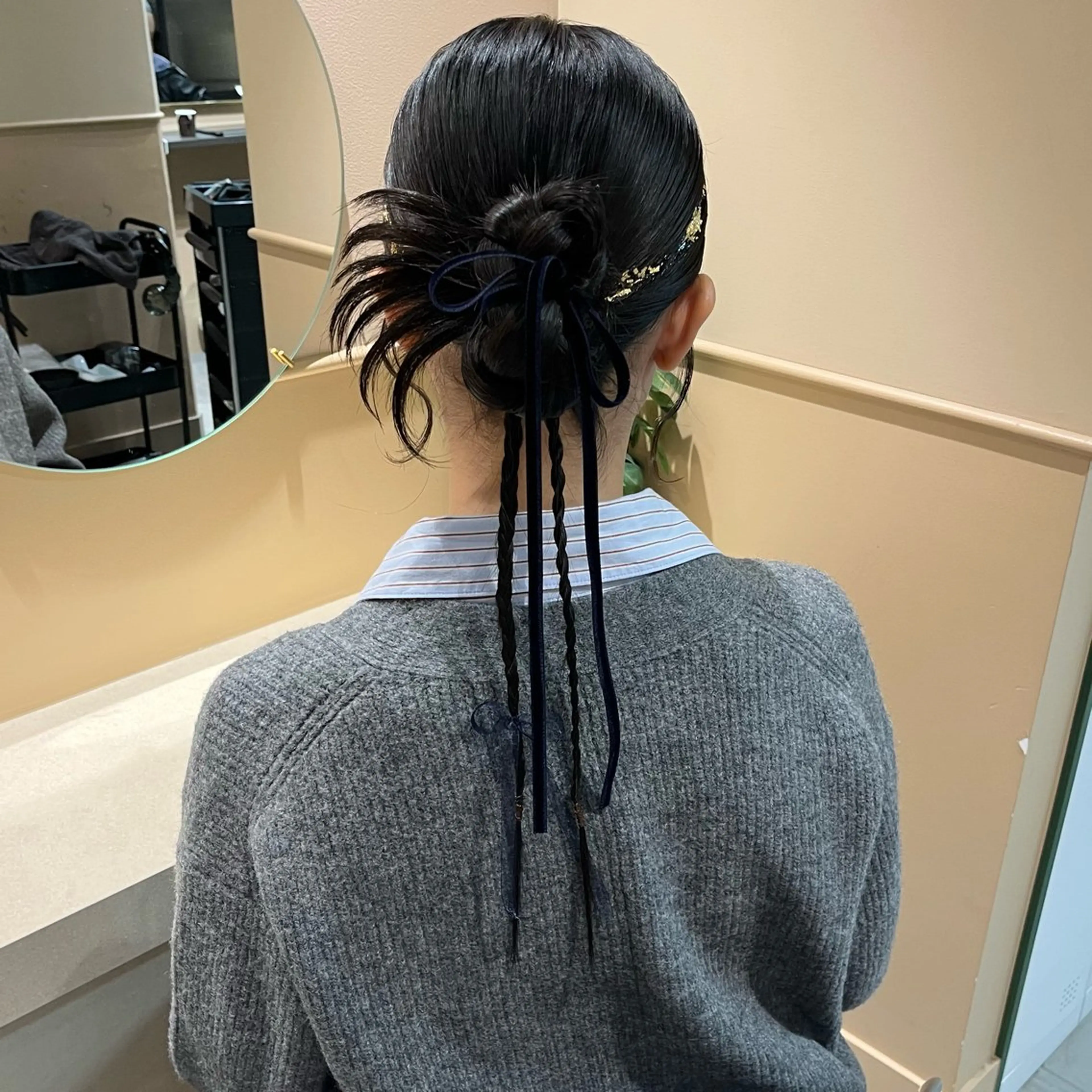 ロング ヘアアレンジ ヘアセット 🫧tomoka 透明感カラー🫧のヘアスタイル