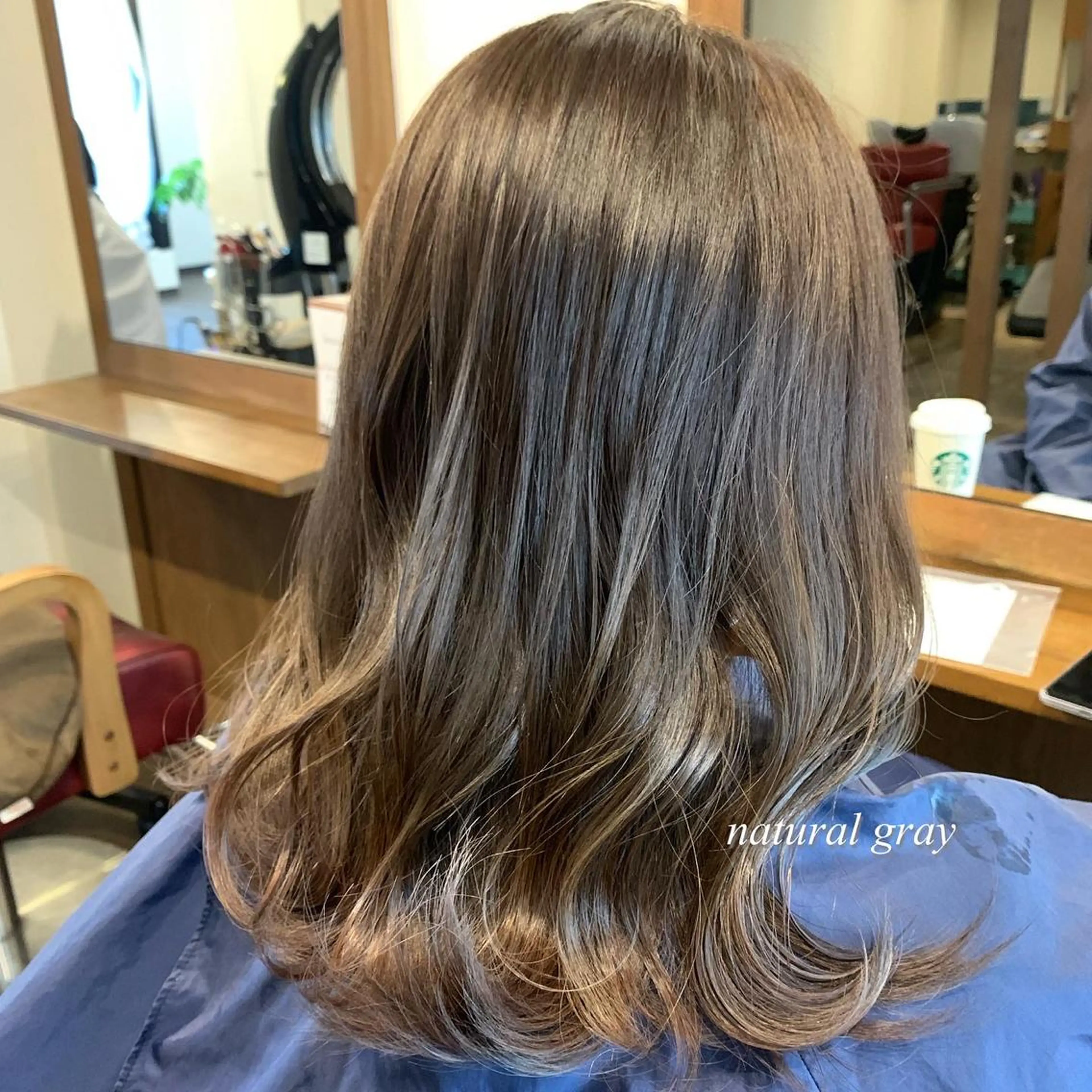 ♦️平日限定♦️【１日1名様限り】透明感カラー & ✨うる艶✨2STEPトリートメントの写真