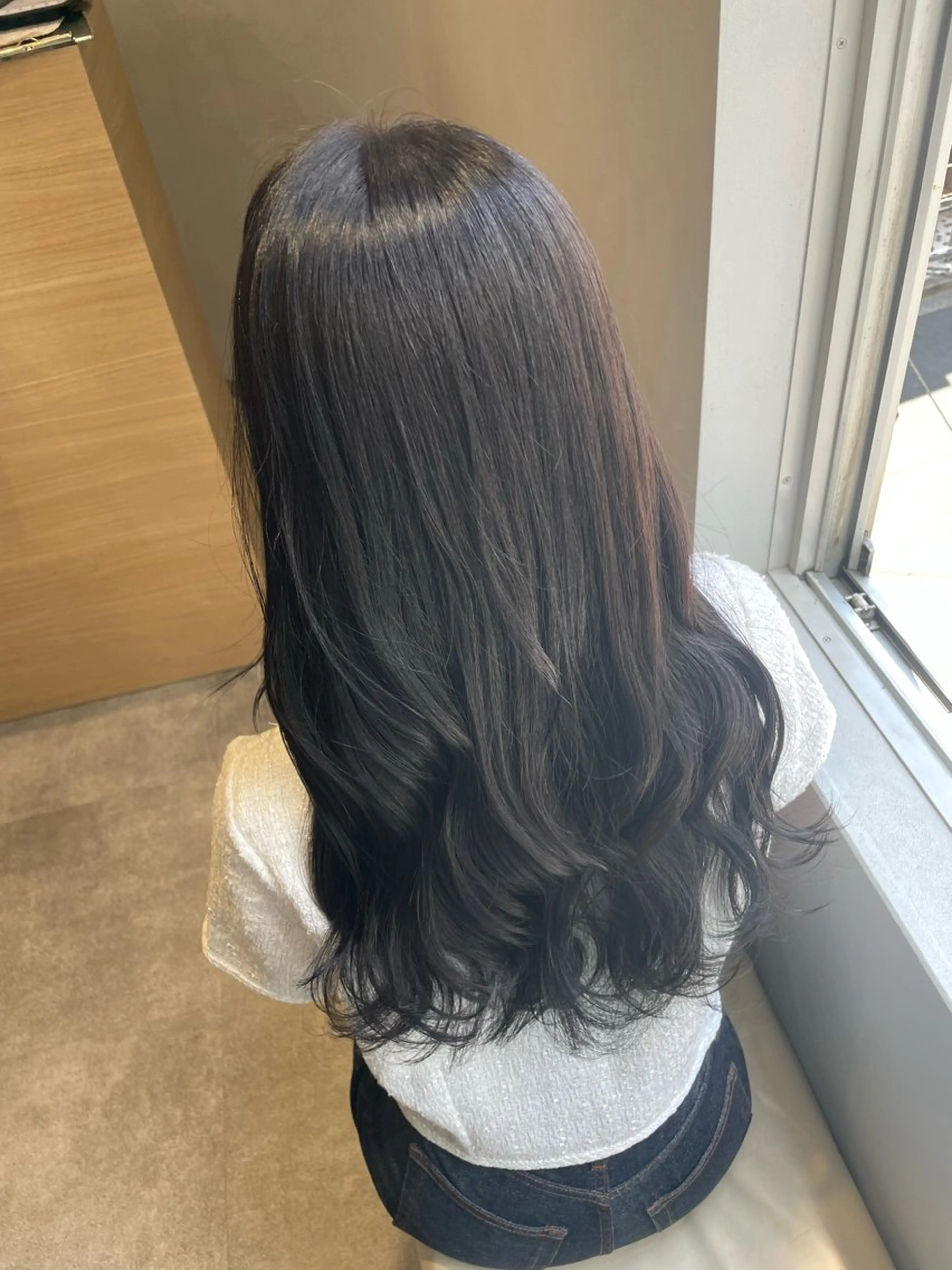ロング カラー カット ヘアカラー トリートメント AVANCE.京橋 /田中 沙弥のヘアスタイル