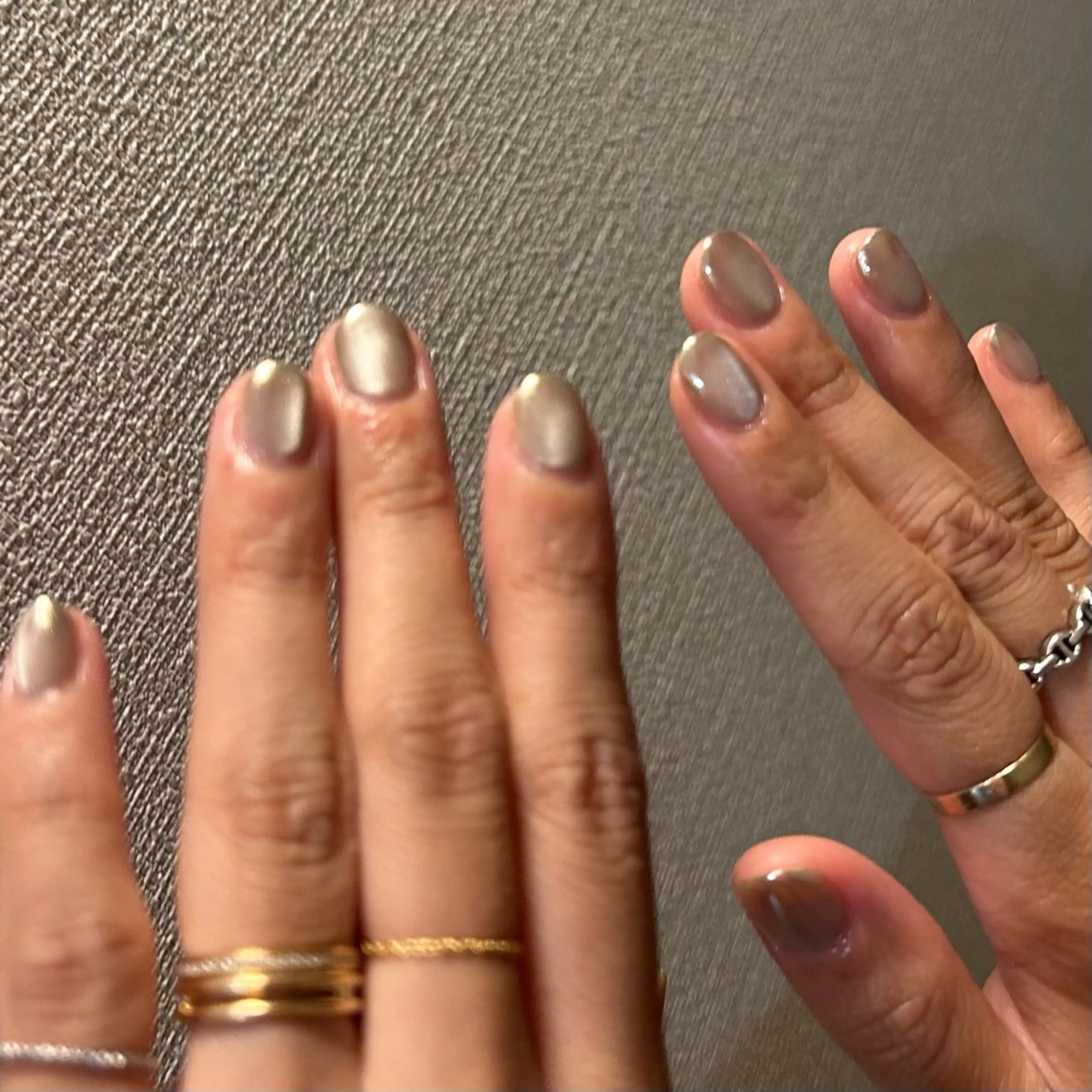 ネイル ミラーネイル nailsalon magentaのネイルデザイン