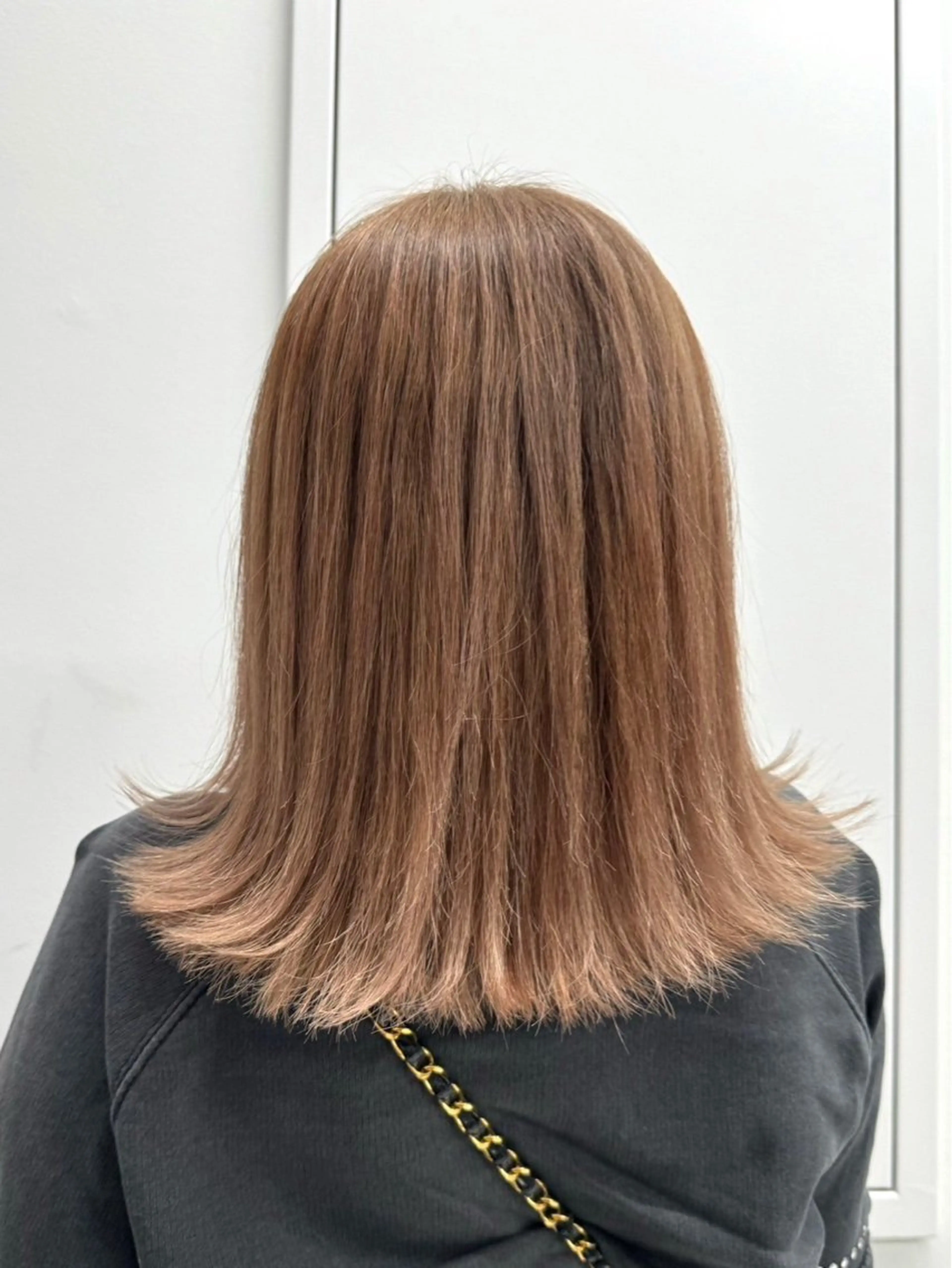 セミロング カラー amble luxe 髪質改善 💕のヘアスタイル