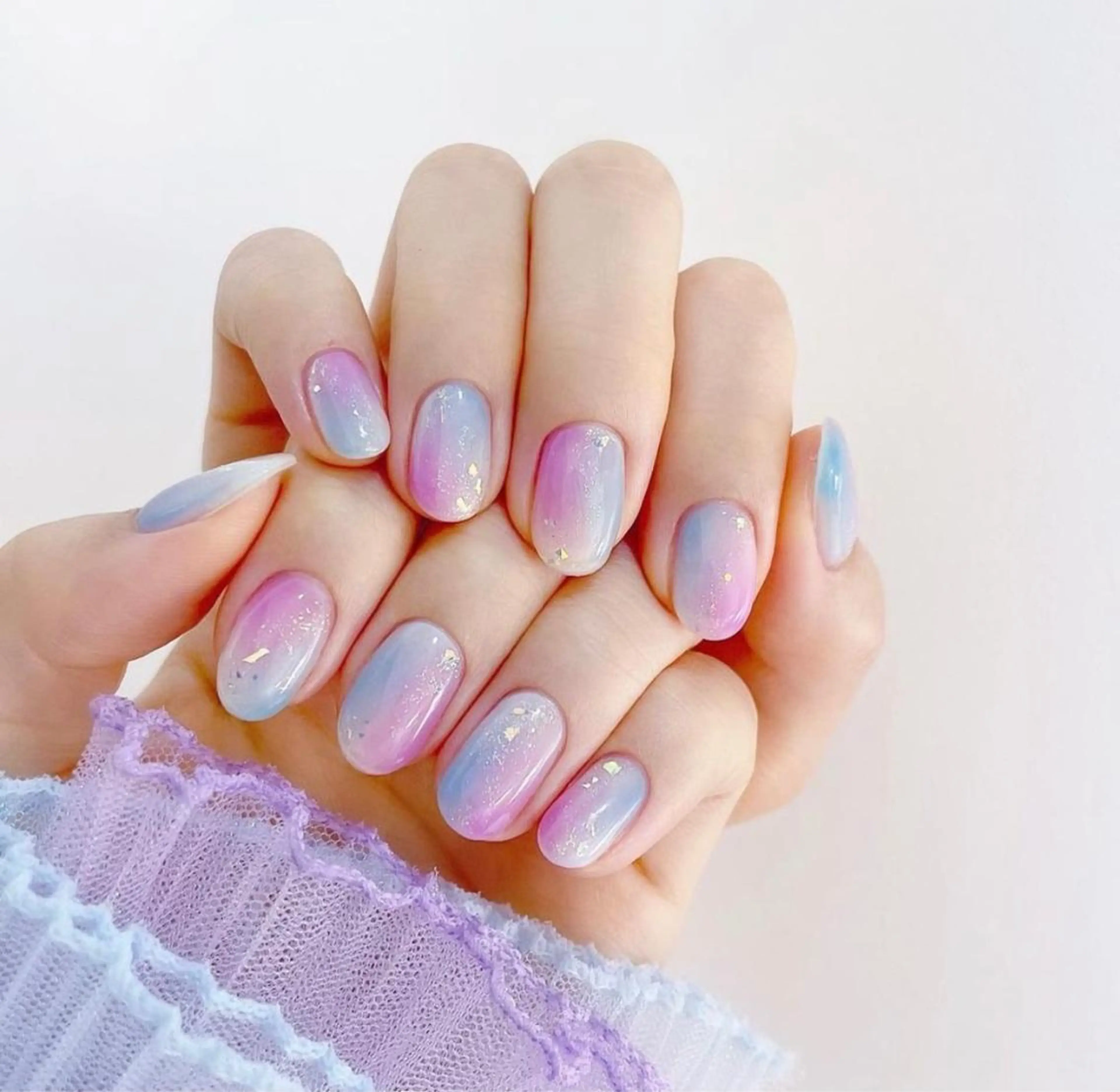 ネイル ✨Serenity ワンホンネイルのネイルデザイン