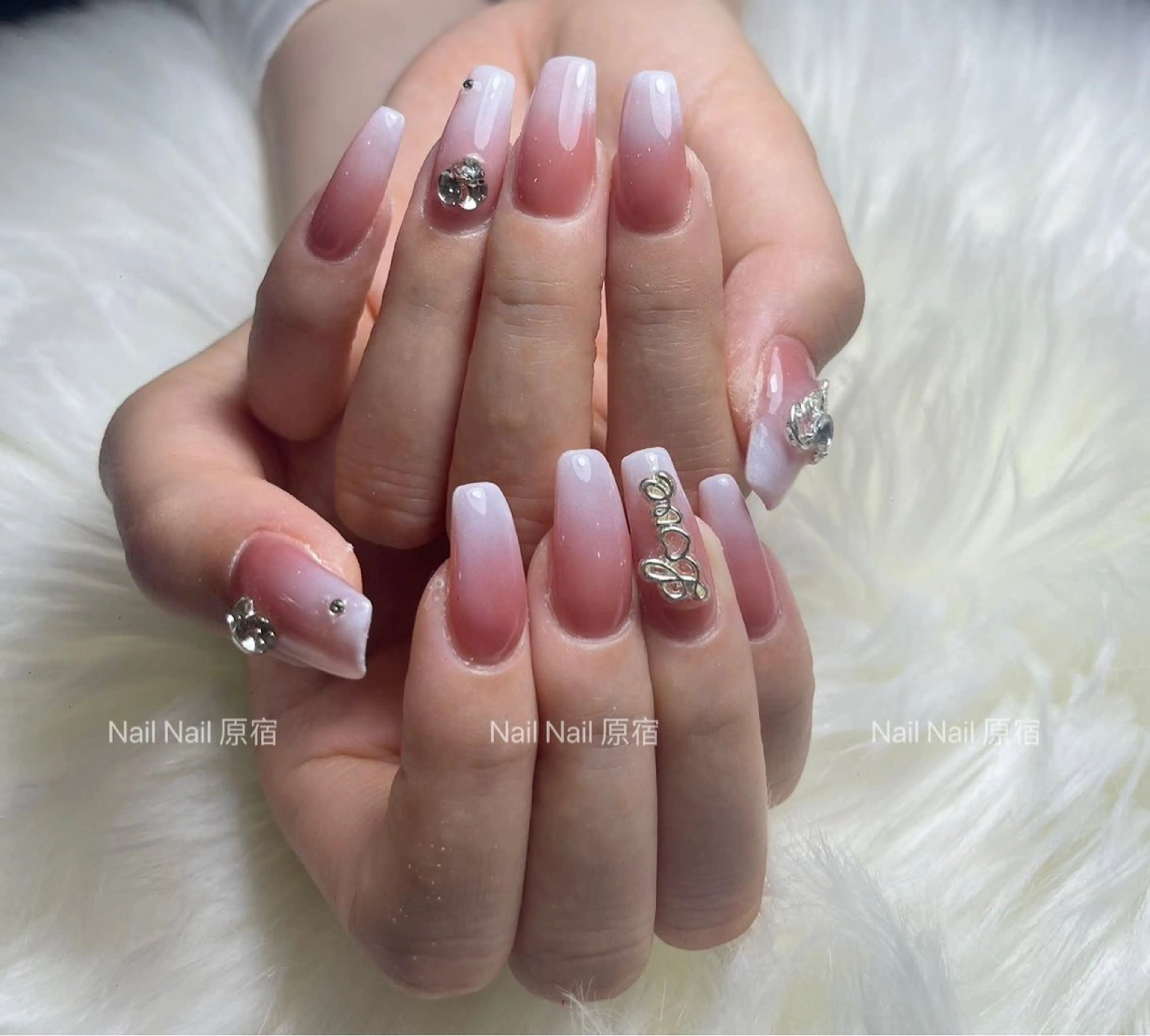 ネイル 持ち込み スカルプネイル ハンドネイル Unicorn Nail原宿表参道のネイルデザイン