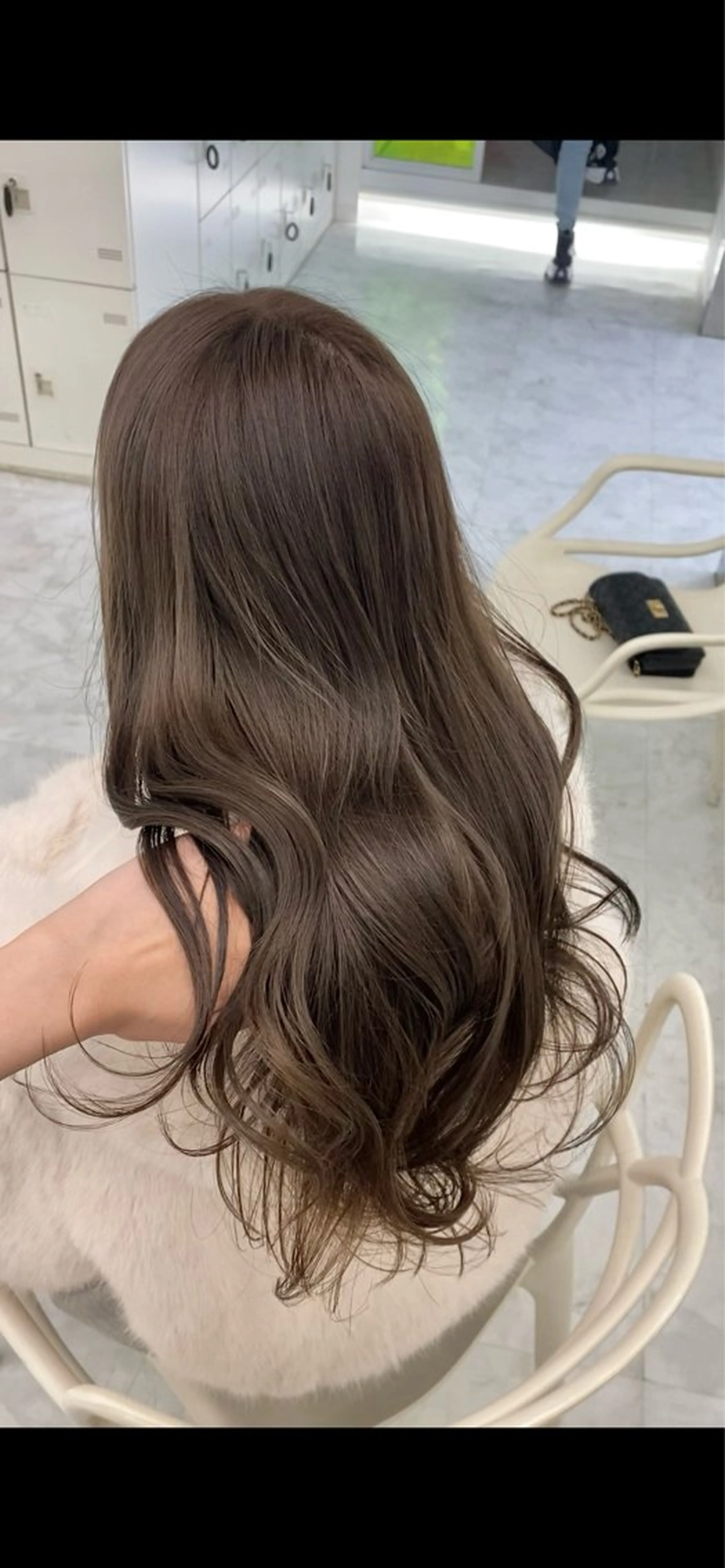 カラー ヘアカラー 🤍透明感グレージュ オリーブ🤍RINのヘアスタイル