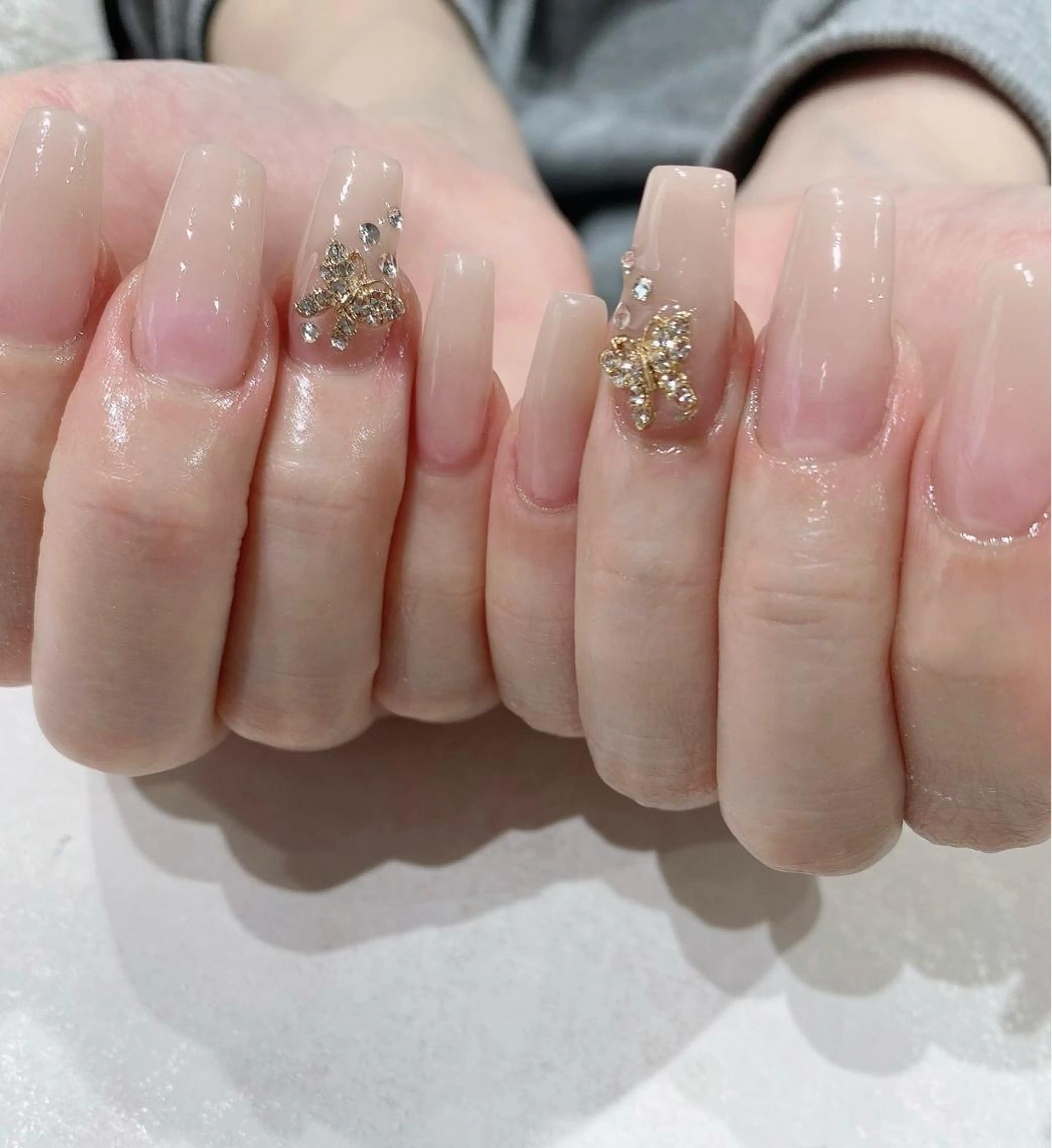 ミディアム ハンドネイル JNA認定講師🌸 RIEのネイルデザイン