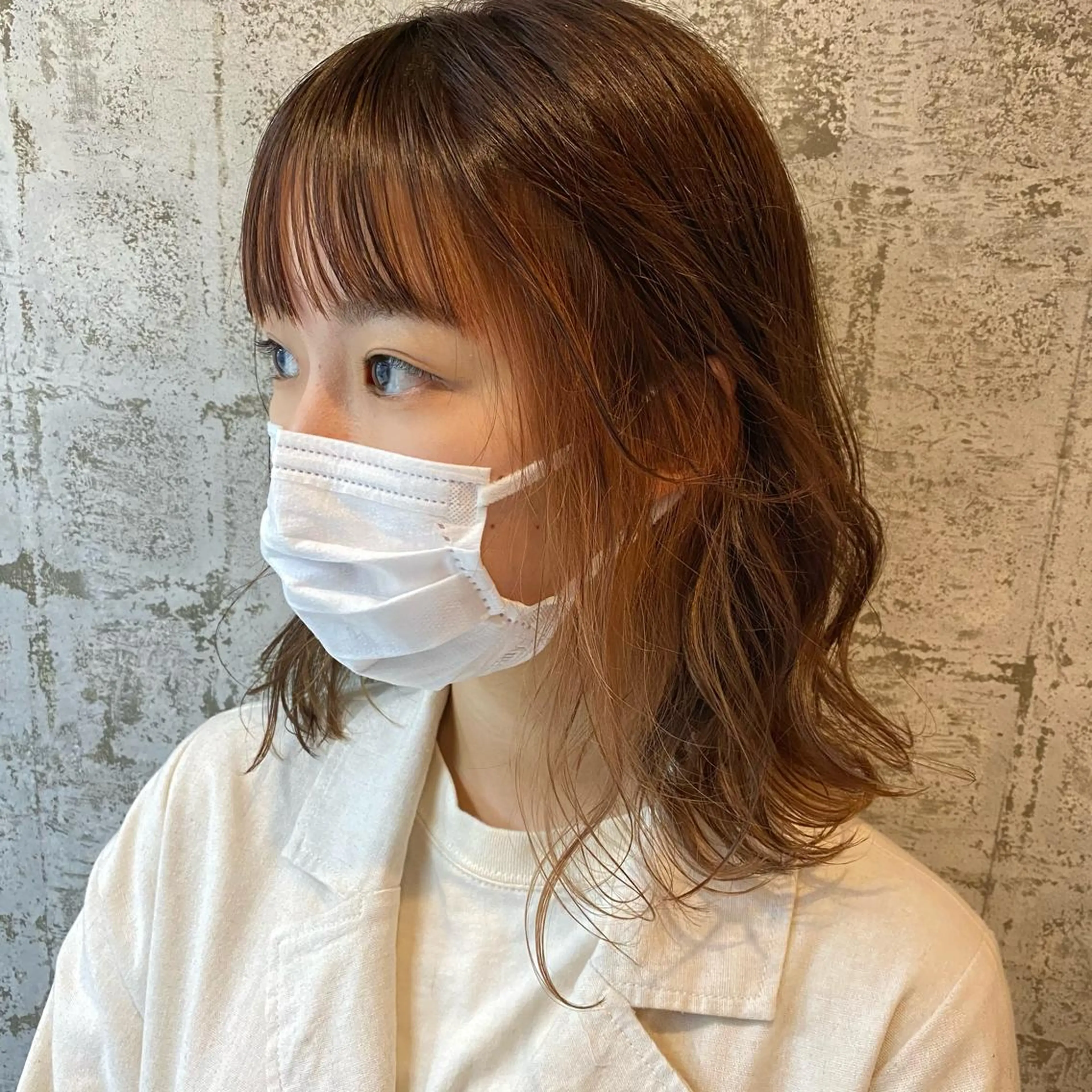 ミディアム カラー 高橋 舟太郎のヘアスタイル