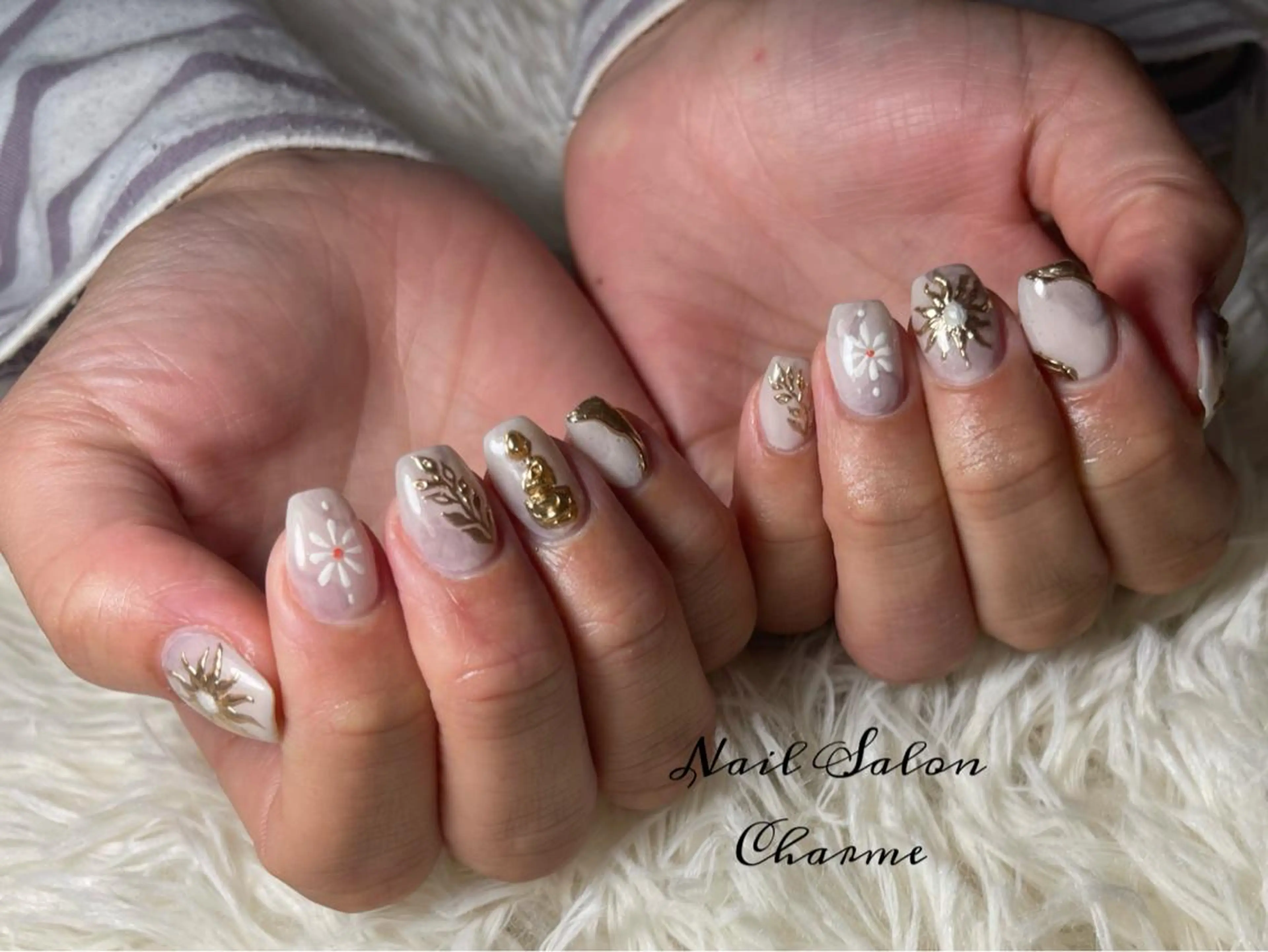 ネイル ハンドネイル NailSalon Charmeのネイルデザイン