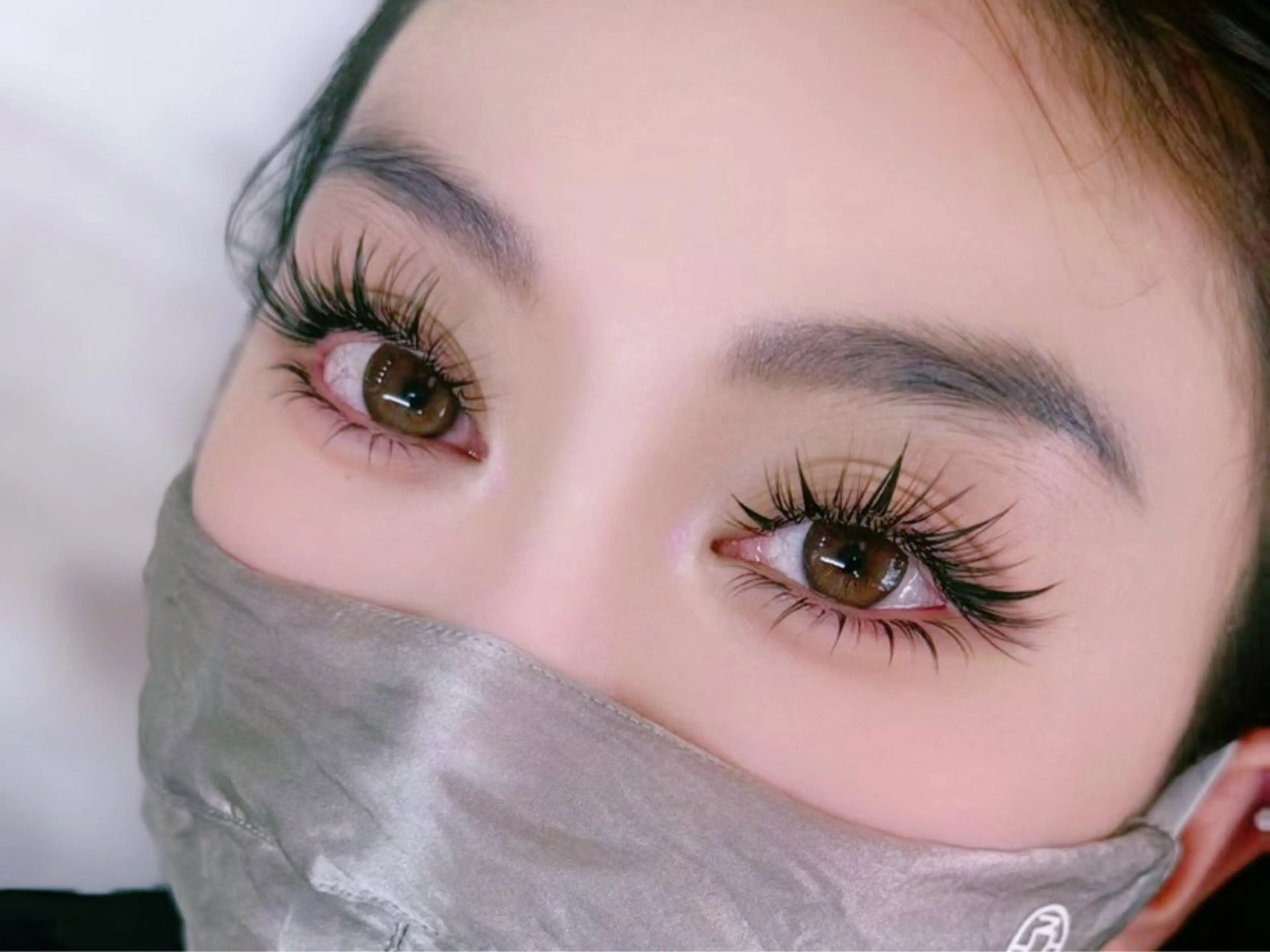 マツエク・マツパ 付け放題 バインドロック 束感まつ毛 フラットラッシュ ナチュラル マツパ YK Beauty Salonのマツエク・マツパデザイン