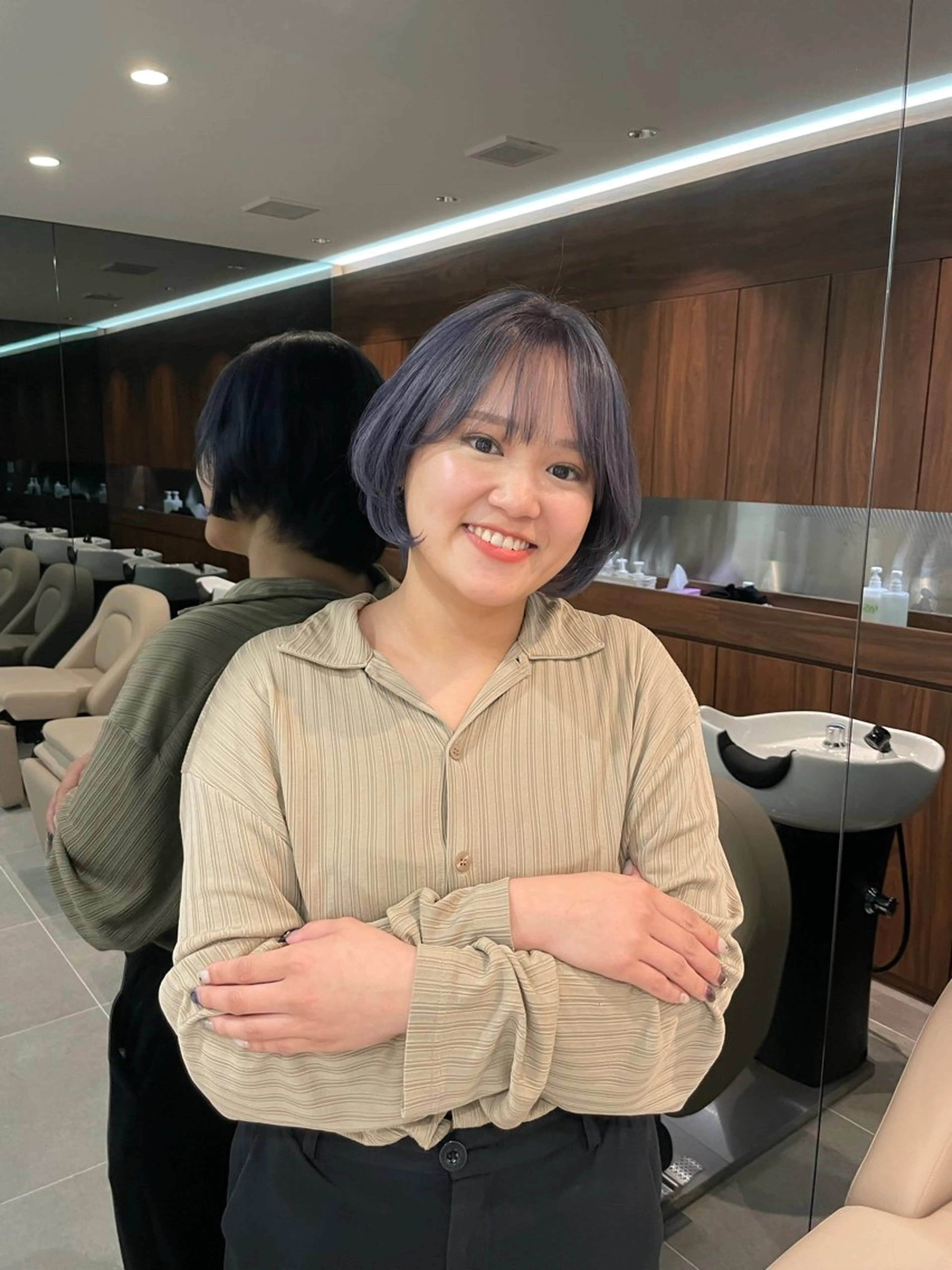 ショート カラー ONZE所属・ONZE miyuのヘアスタイル