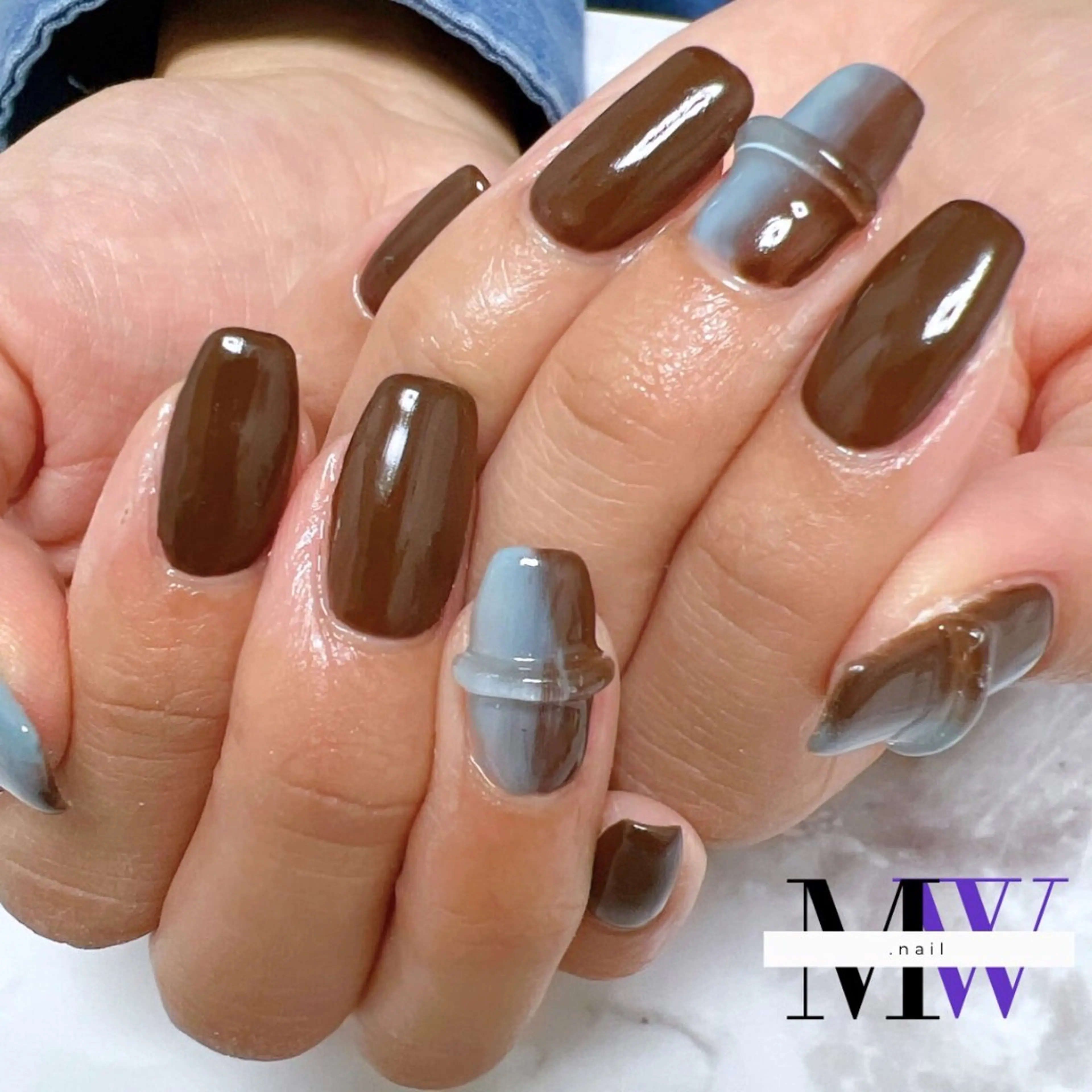 ネイル アートネイル ハンドネイル MW .nailのネイルデザイン