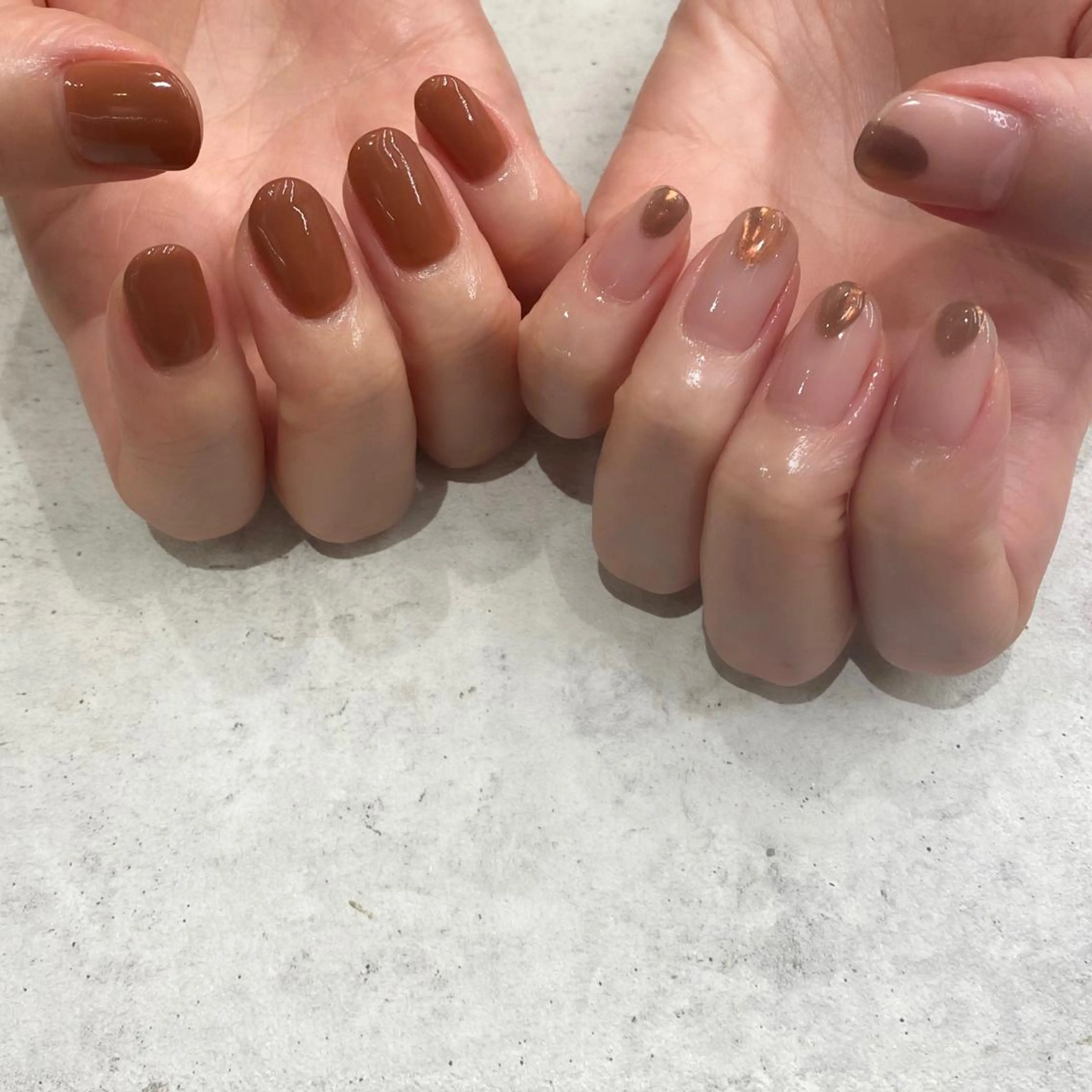 ネイル Yuriko Omi パラジェル/渋谷のネイルデザイン