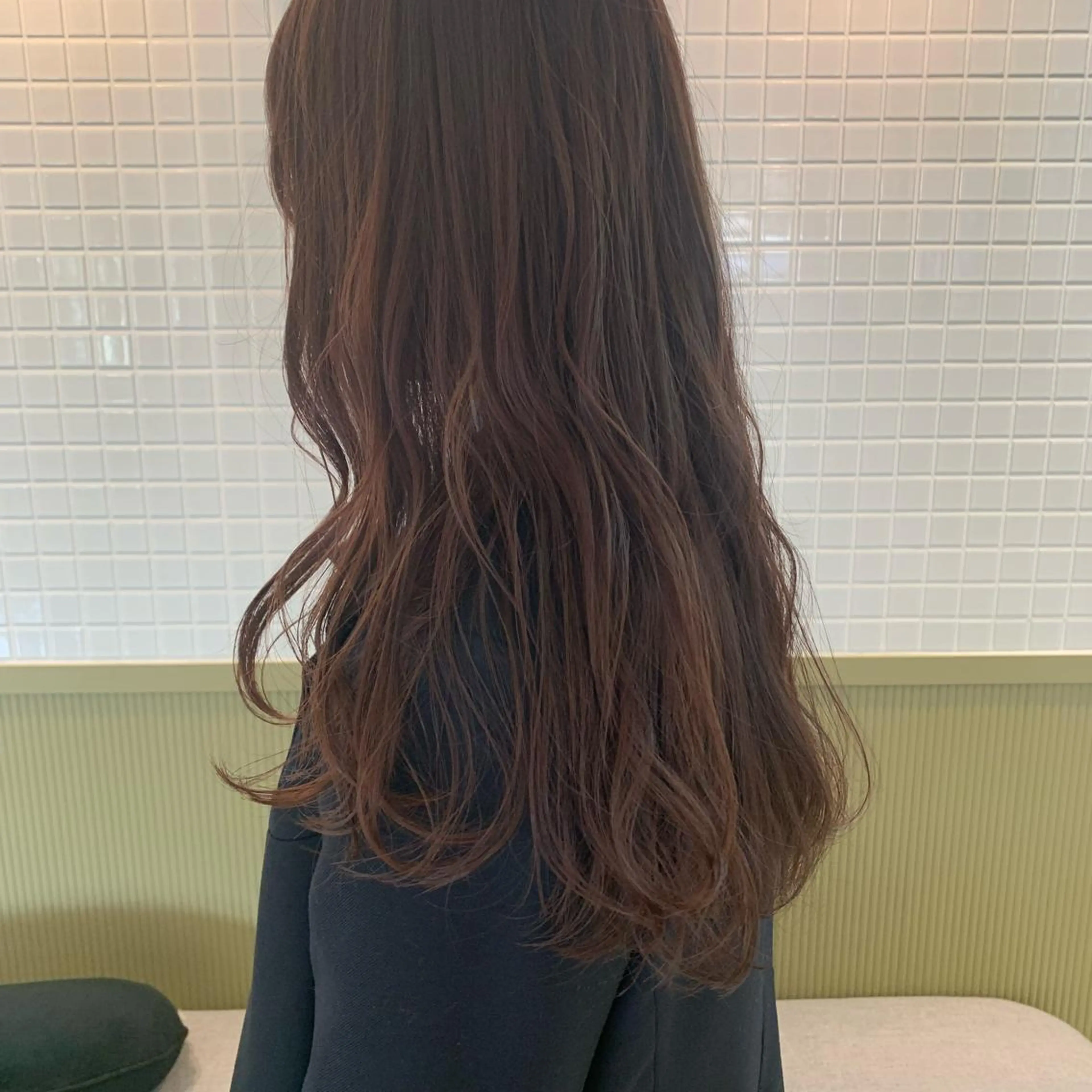 ロング カラー ブラウンカラー ピンクカラー ピンクブラウン emme MIHO♡のヘアスタイル