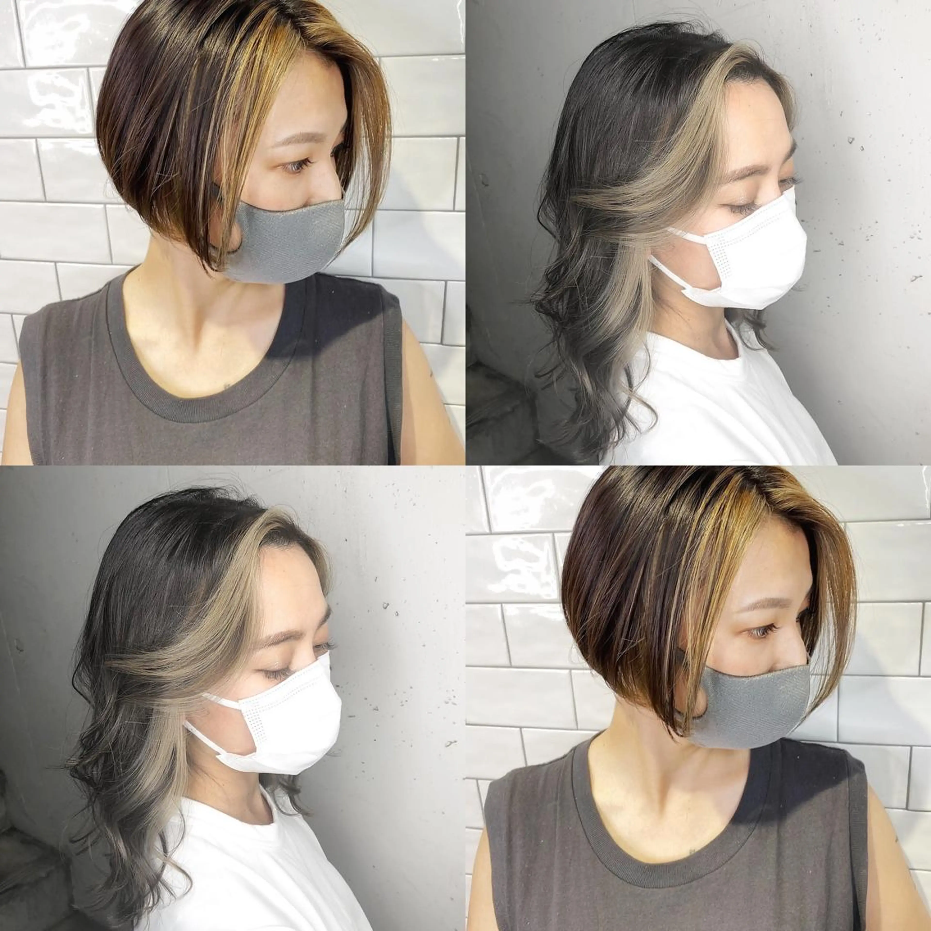 カラー 原山 直人のヘアスタイル