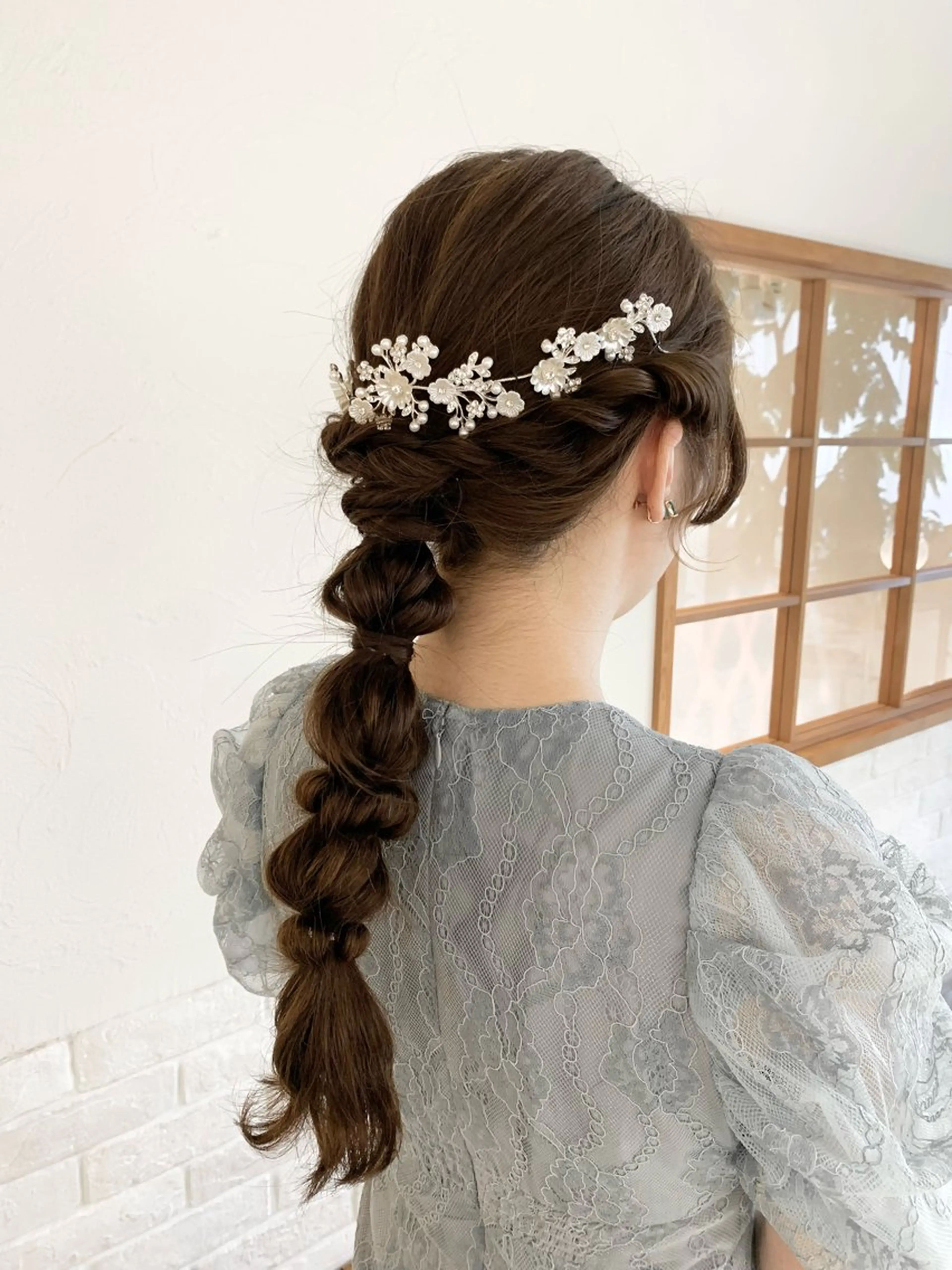 ヘアアレンジ 結婚式・ブライダル Lily hair design所属・🩰淡色系カラー／ 南ゆかり（女性のみ）のヘアスタイル