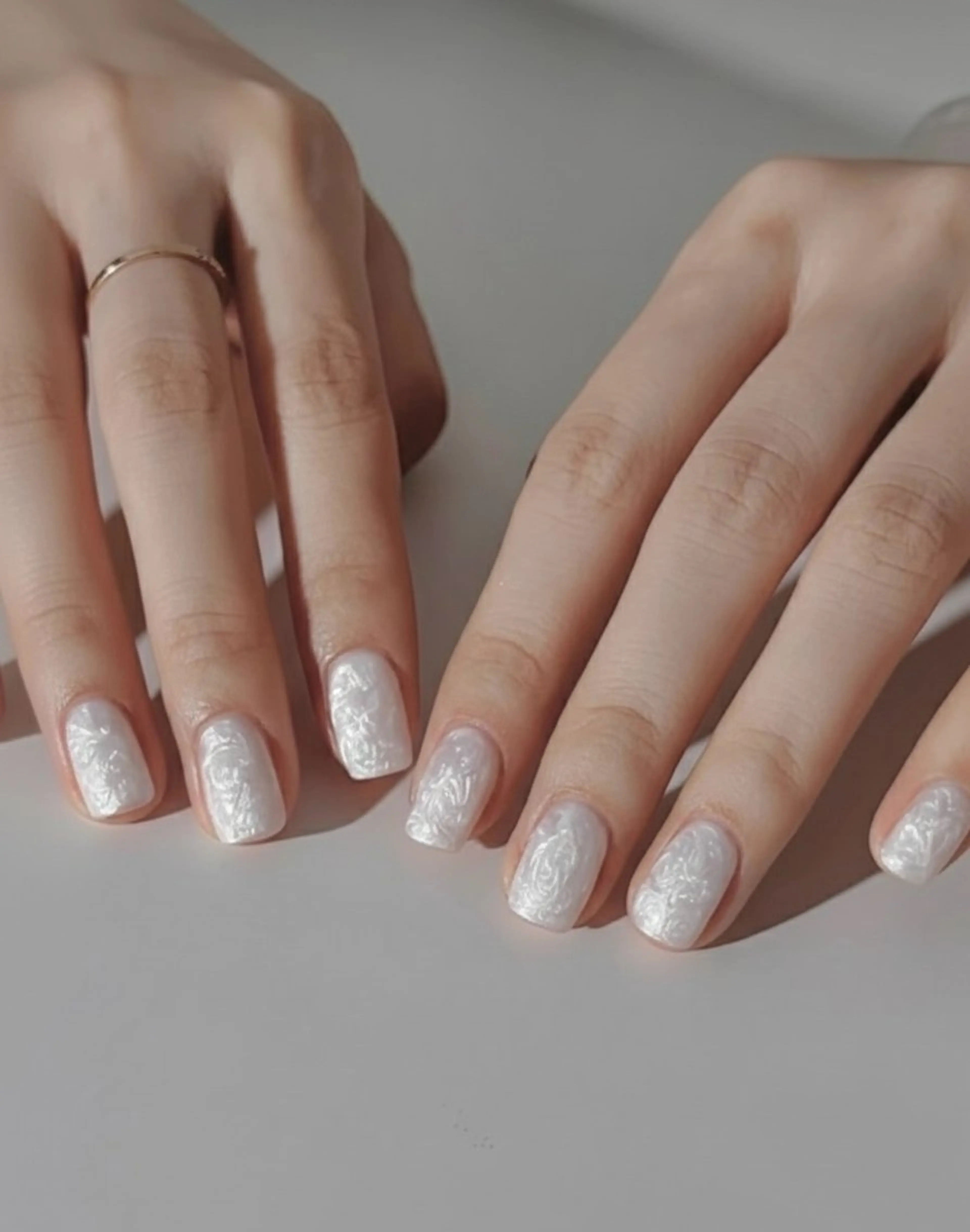 「NEW OPEN」🫱ぷっくりマーブルネイル(❤️パラジェル使用)の写真