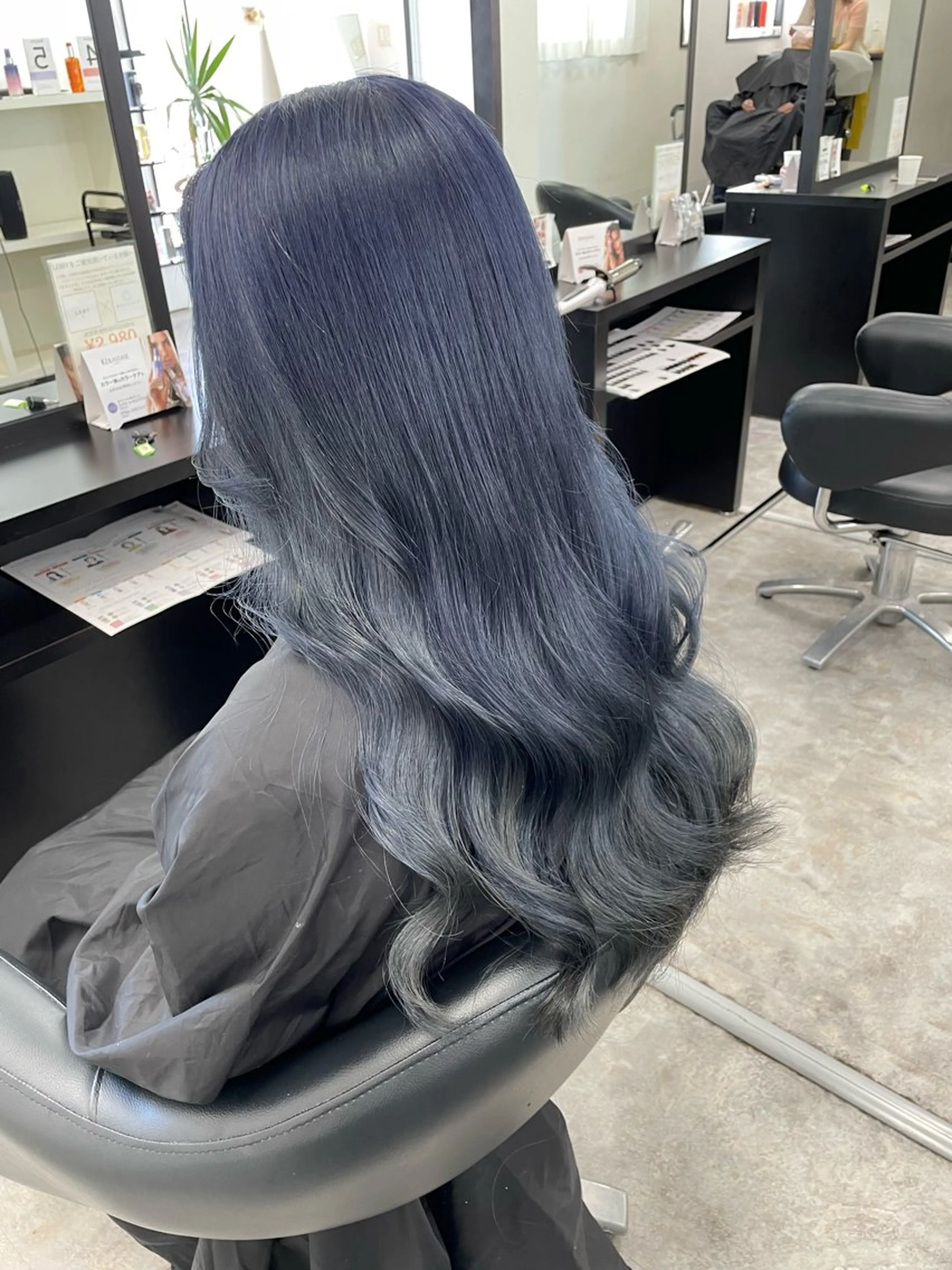 ロング カラー ブリーチ ブルーカラー LOBY浦添店所属・LOBY浦添店 NABEのその他イメージ