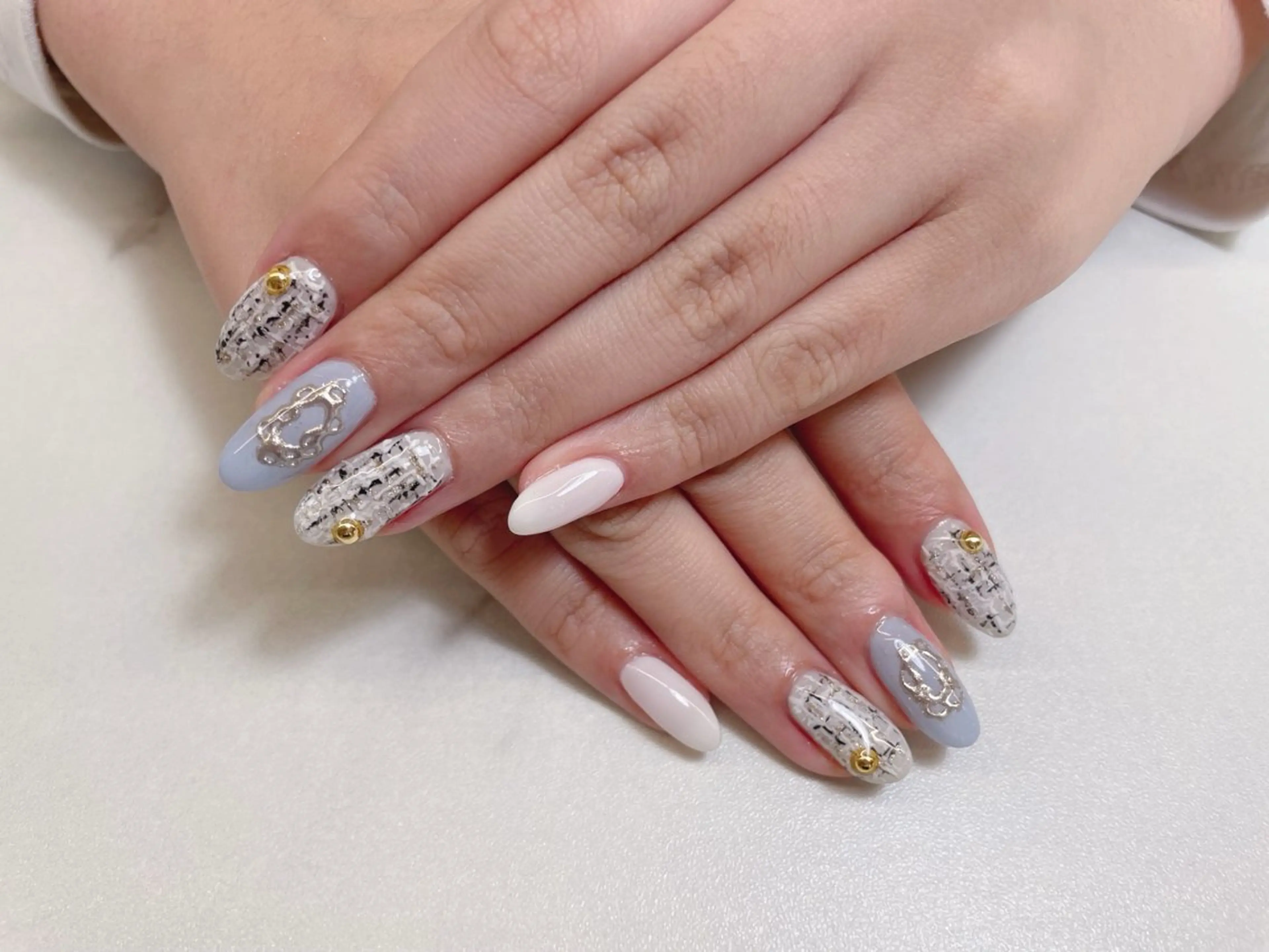 ネイル ハンドネイル さき🌼 堺筋本町ネイルサロンのネイルデザイン