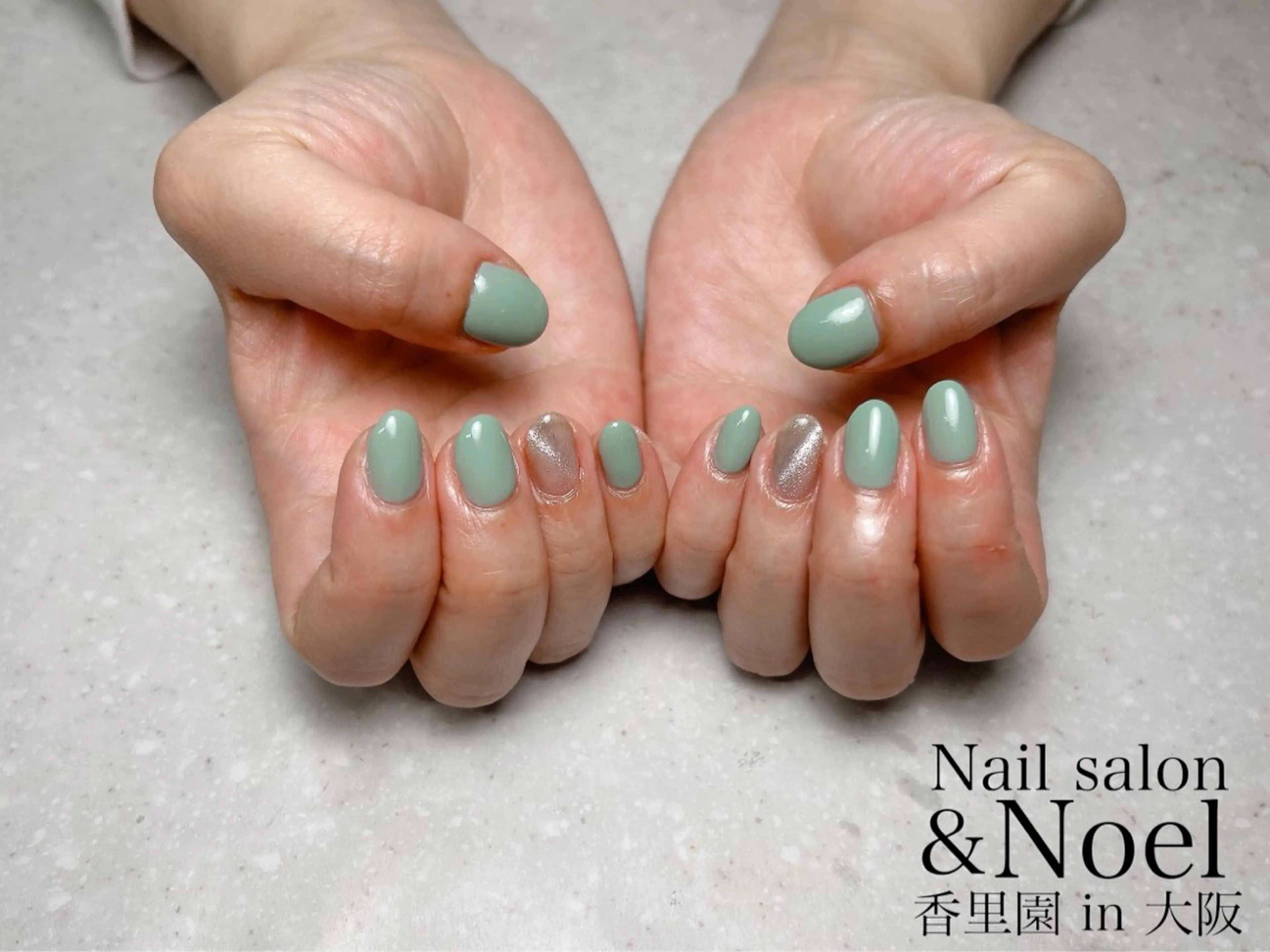 ネイル ハンドネイル Nailsalon  &Noel所属・もも 🍑のネイルデザイン